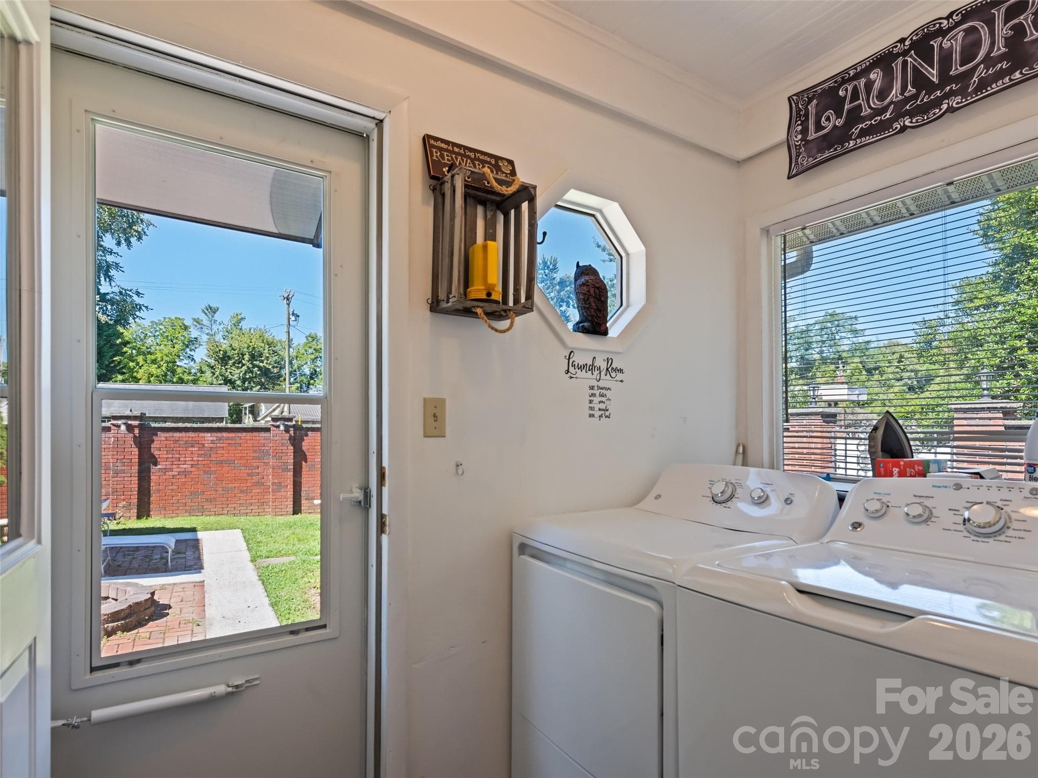 Main level laundry - 50 Epsom Street, Waynesville