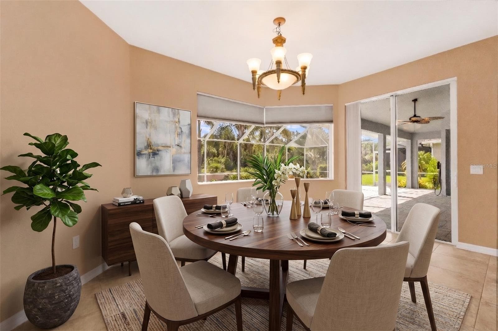 Dinette - 2420 PEBBLE CREEK PL, PORT CHARLOTTE