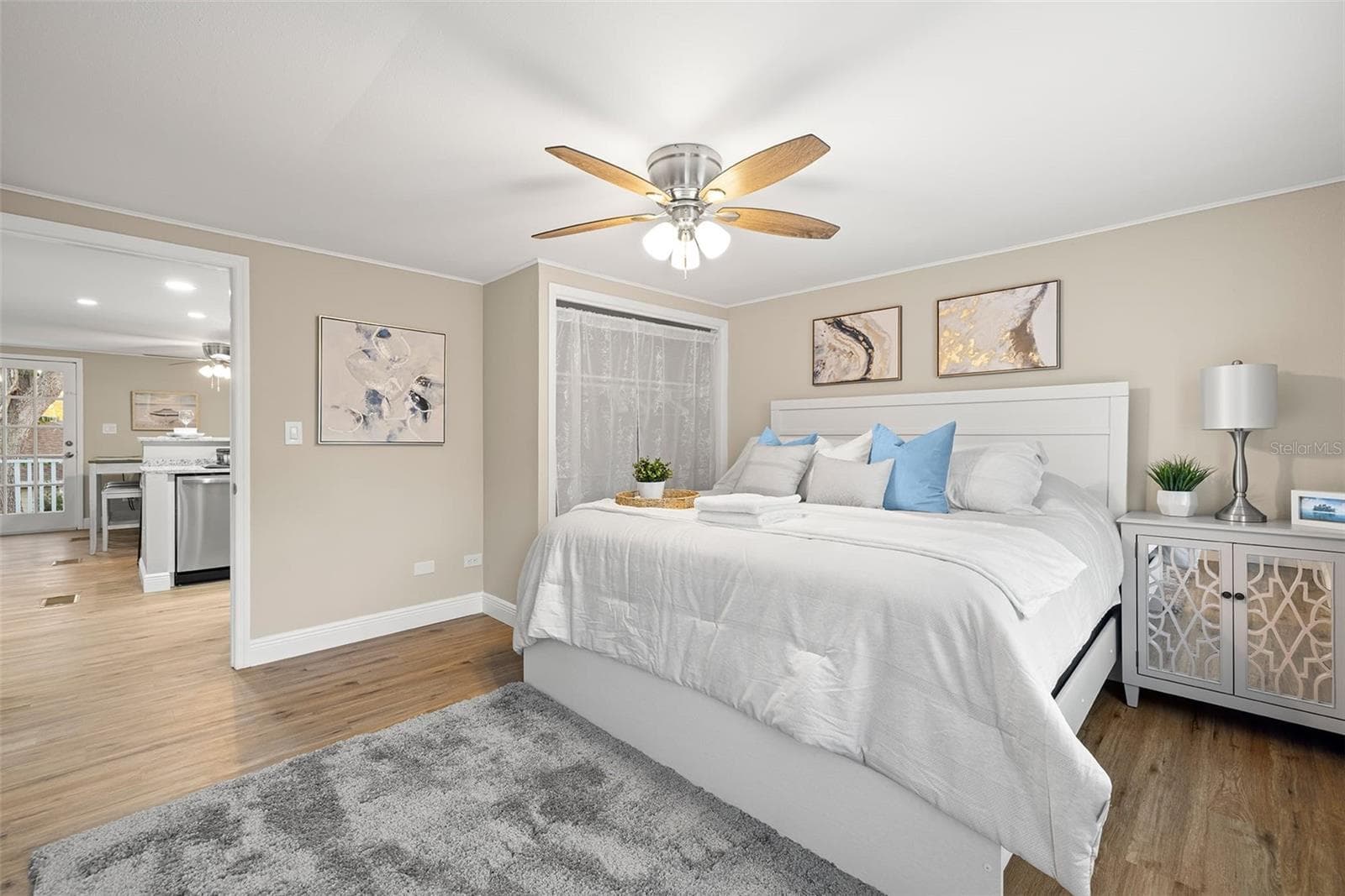 Bedroom 2, Guest house upstairs - 551 OMAHA ST, PALM HARBOR
