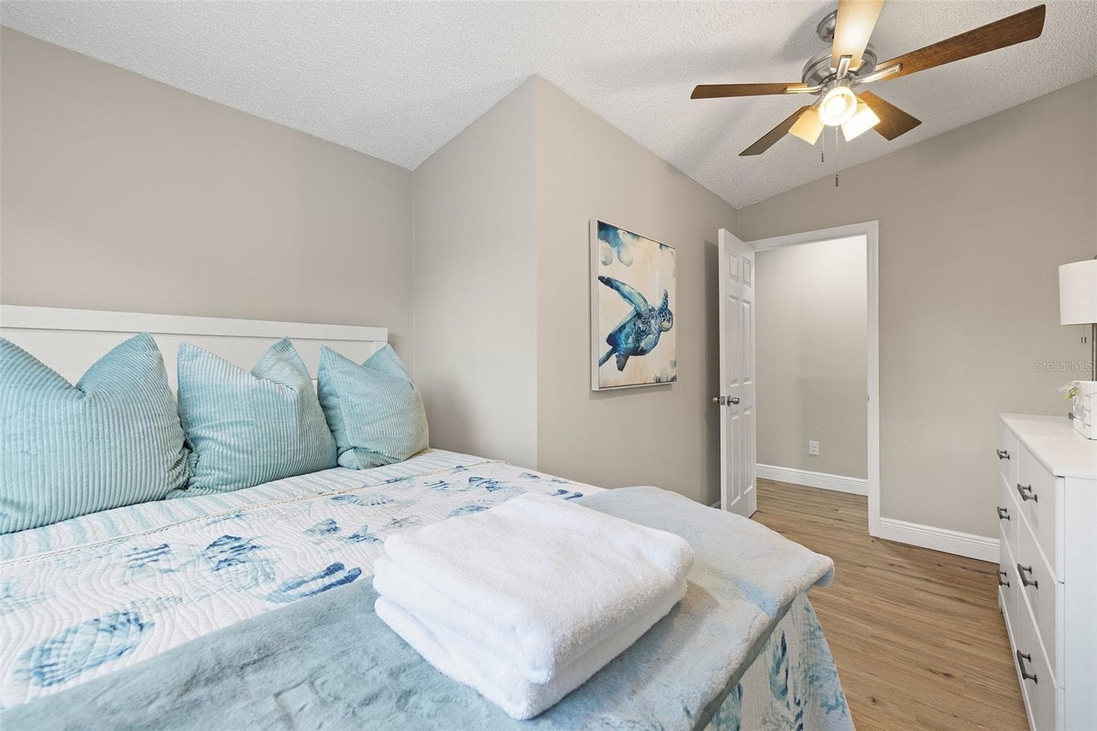 Bedroom 3, guest house upstairs - 551 OMAHA ST, PALM HARBOR