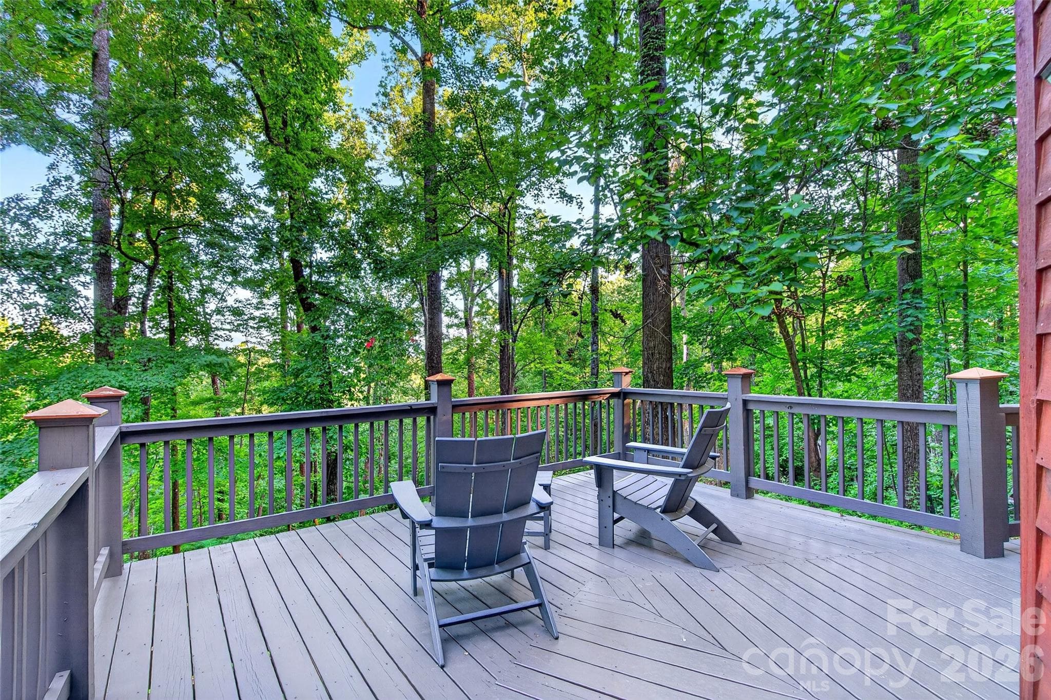 Expansive decks. You have a filtered mountain view in the summer with more open views in the winter and fall. - 1506 Mckenzie Way S, Old Fort
