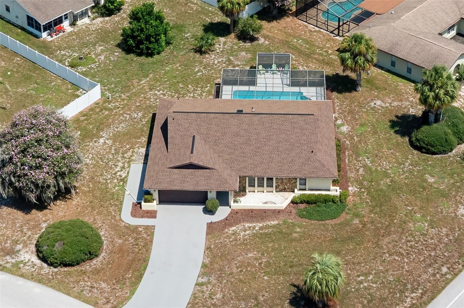 Home is on a large Corner Lot - 9009 HEATHER BLVD, WEEKI WACHEE