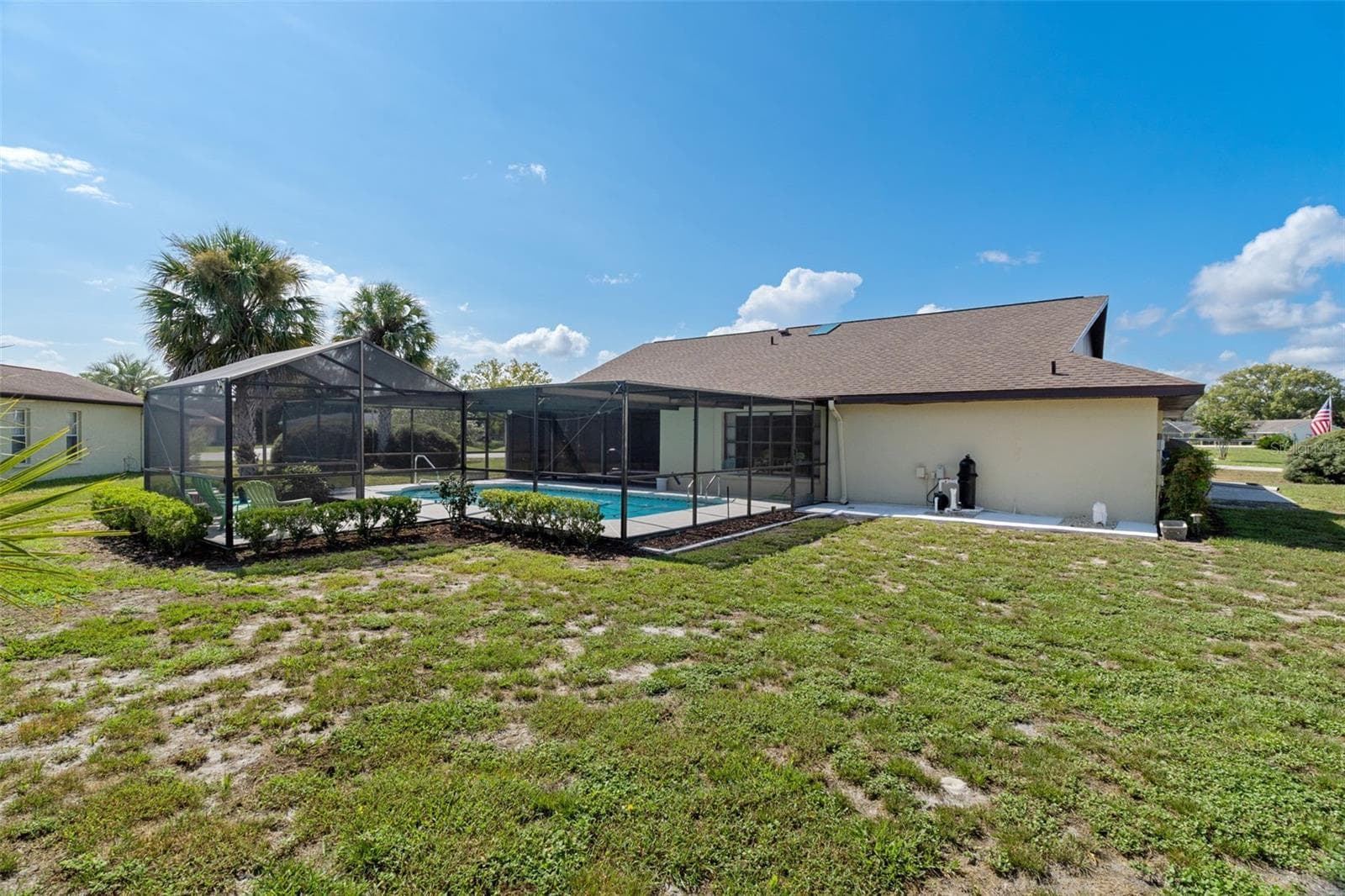Back of the Home - 9009 HEATHER BLVD, WEEKI WACHEE