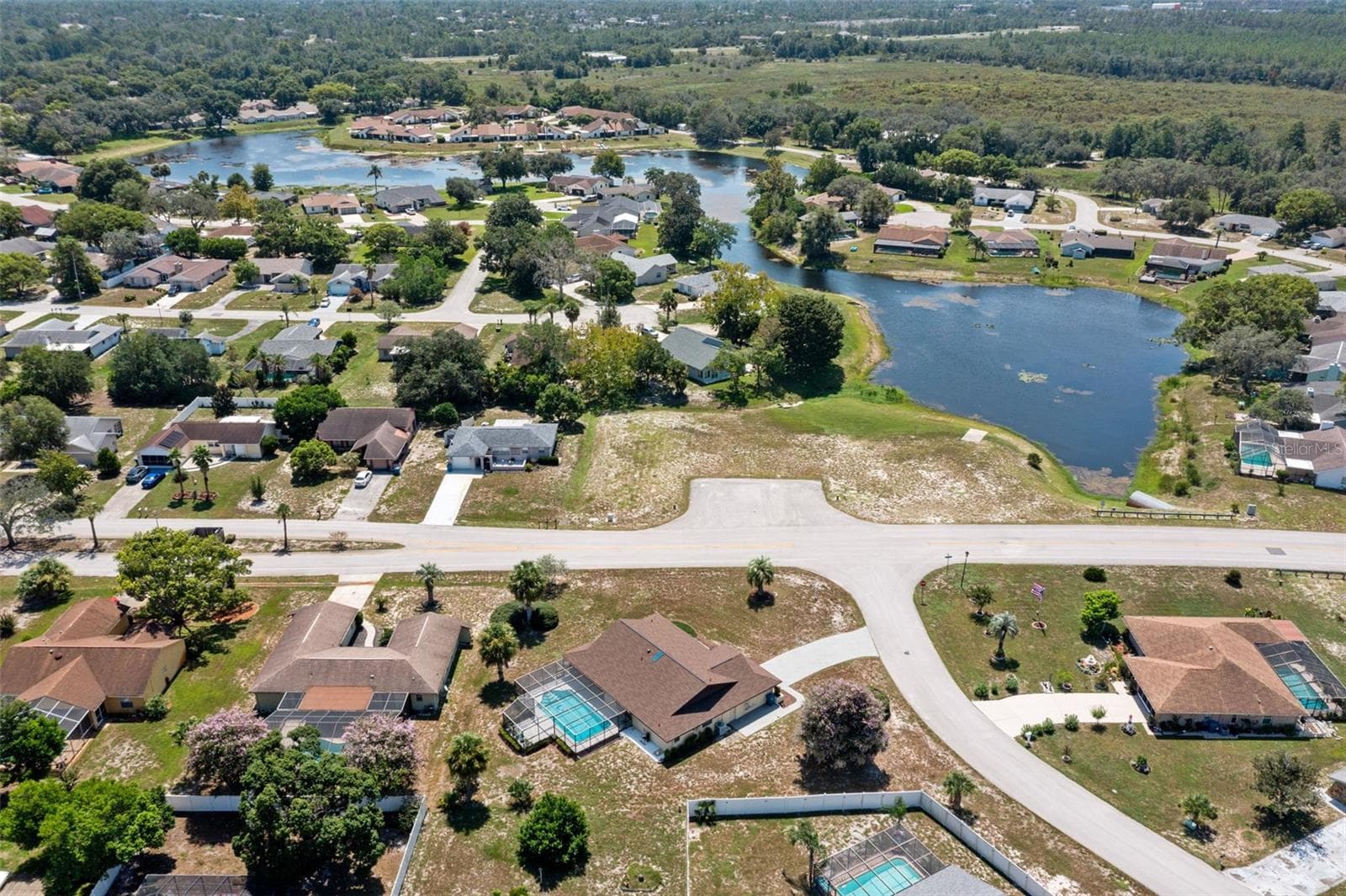 Ariel View - 9009 HEATHER BLVD, WEEKI WACHEE