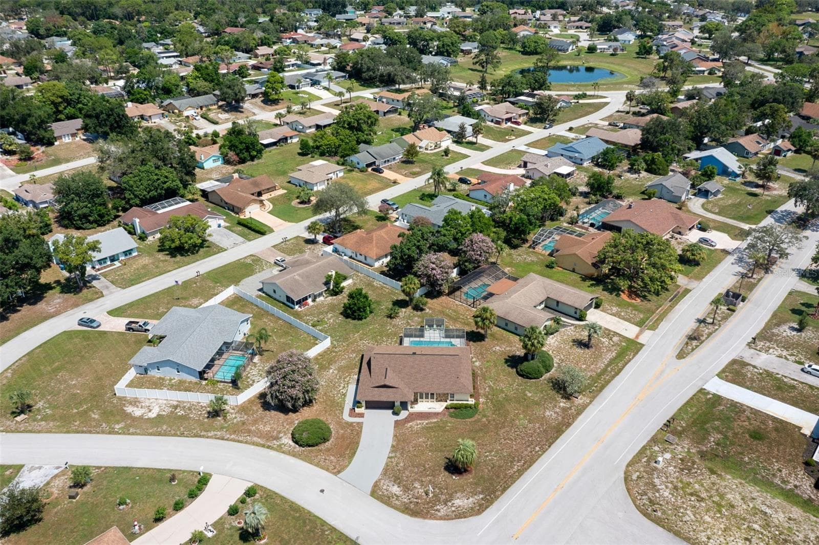 Ariel View - 9009 HEATHER BLVD, WEEKI WACHEE