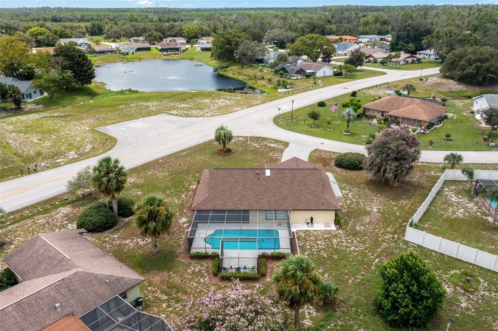 Ariel View - 9009 HEATHER BLVD, WEEKI WACHEE