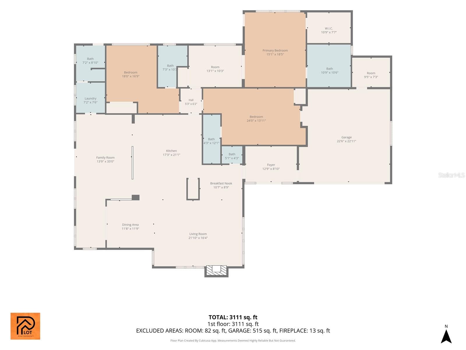 Floorplan - 2708 N DUNDEE ST, TAMPA