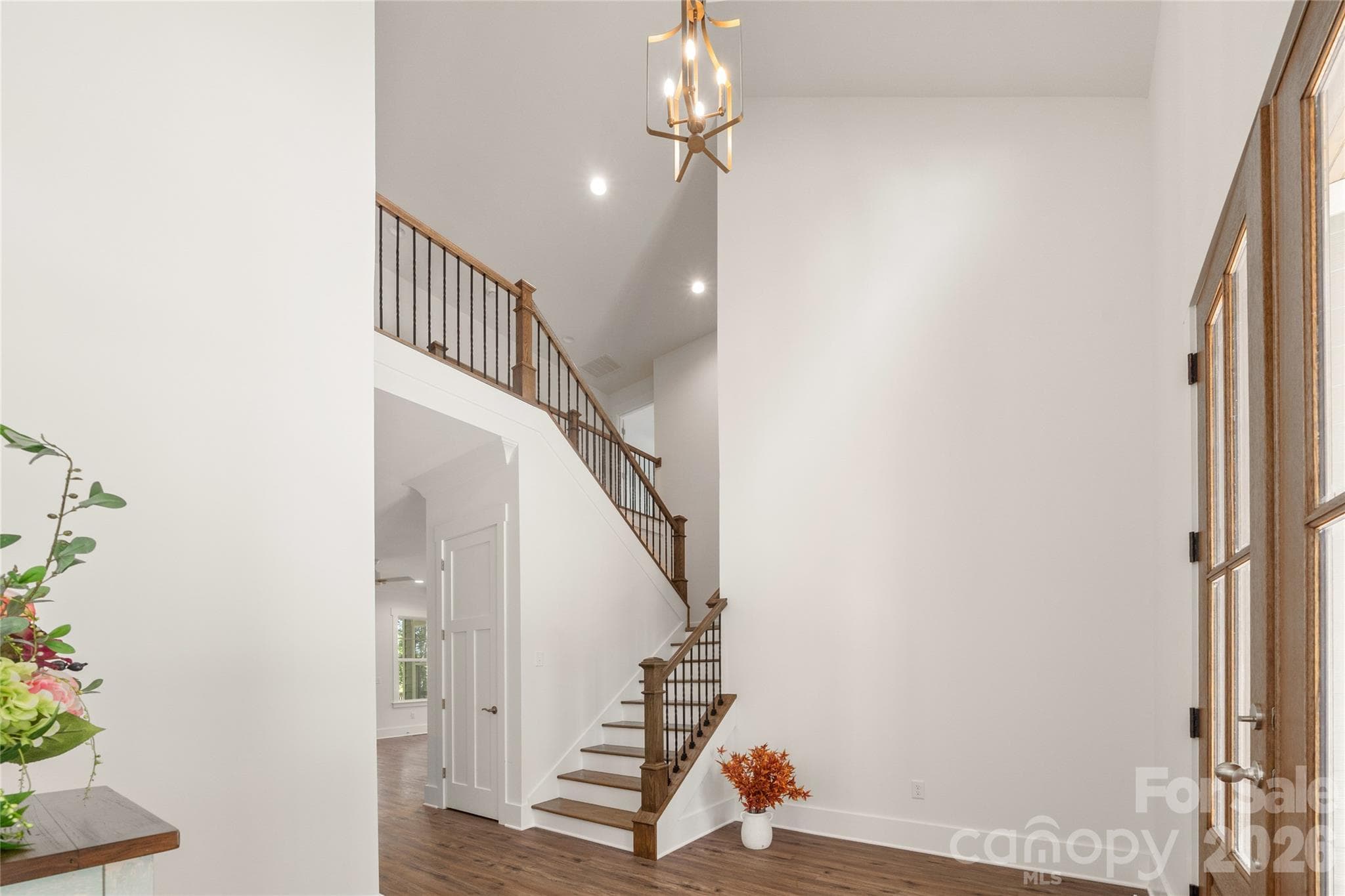 Entry grand foyer - 227 Northview Drive, Hendersonville