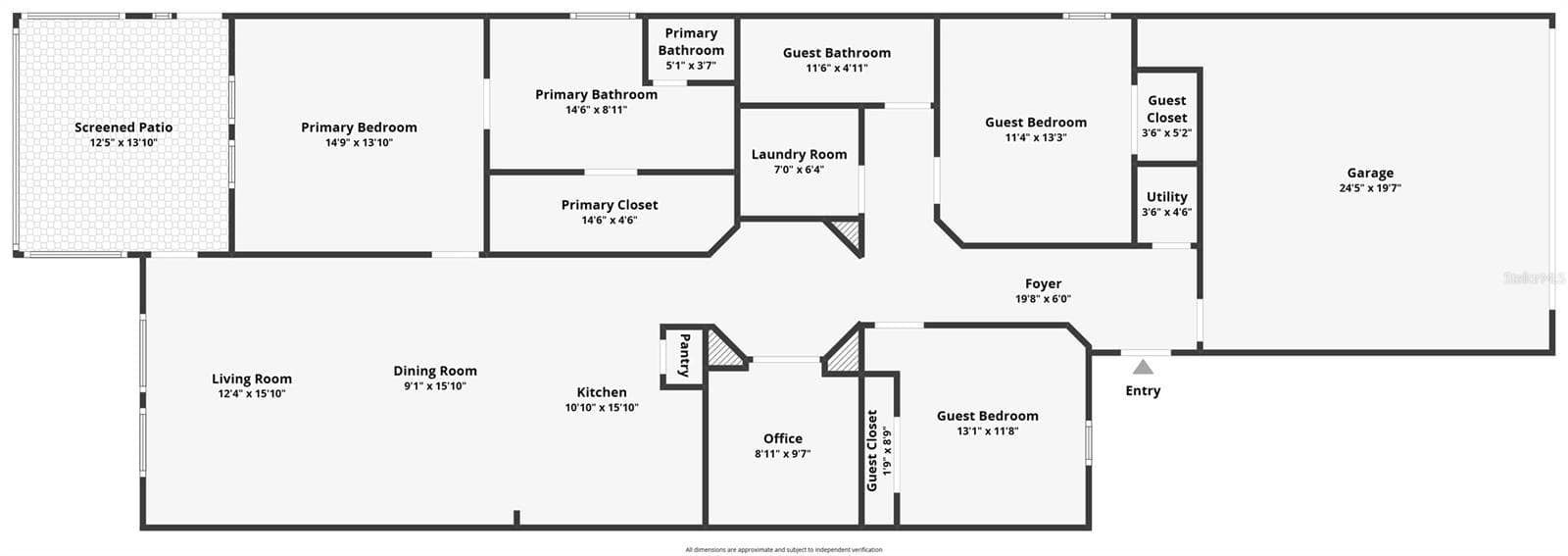 Floor plan - 2220 PARROT FISH DR, HOLIDAY