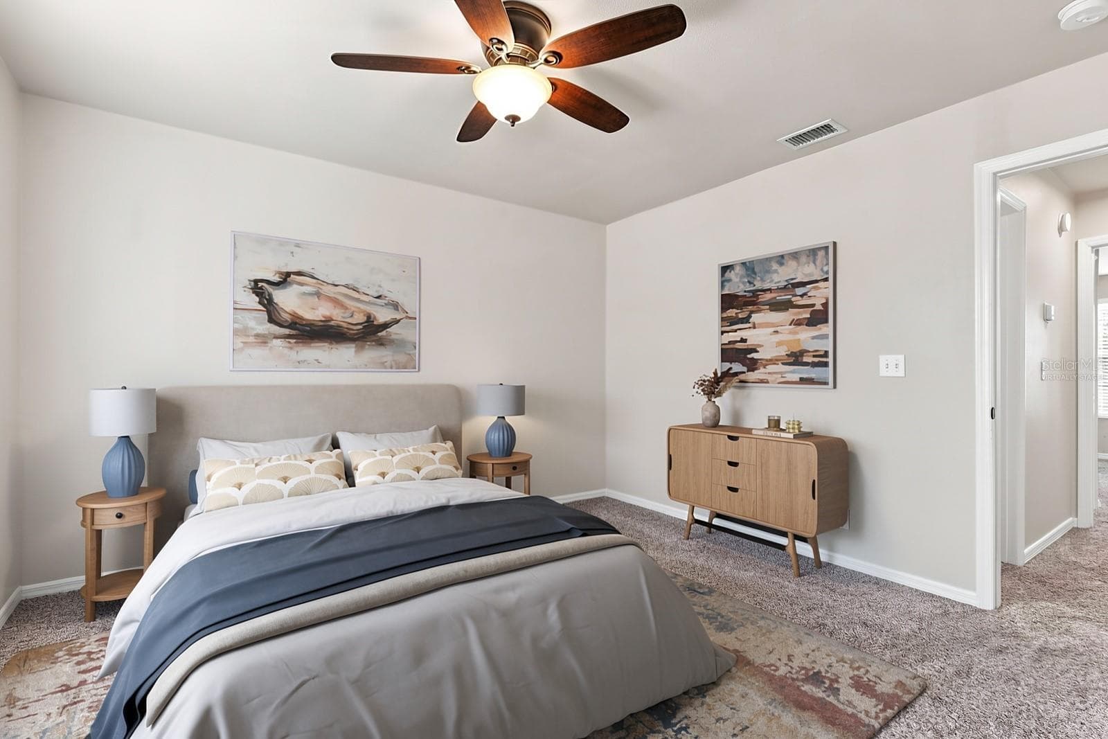 Guest Bedroom - Virtually Staged - 3324 LAUREL VIEW DR, BRANDON