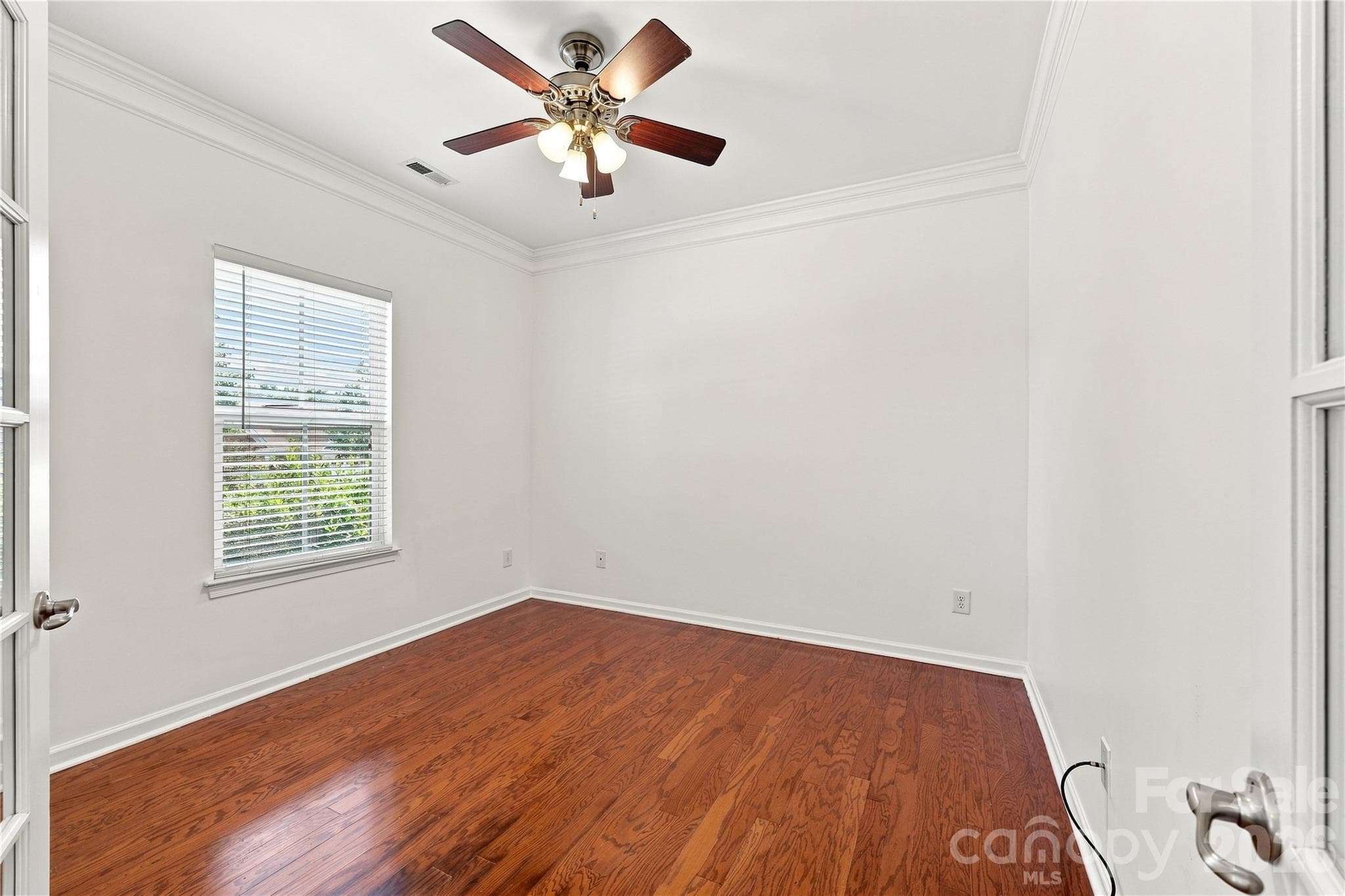 Front office with French doors - 593 Harrison Drive NW, Concord