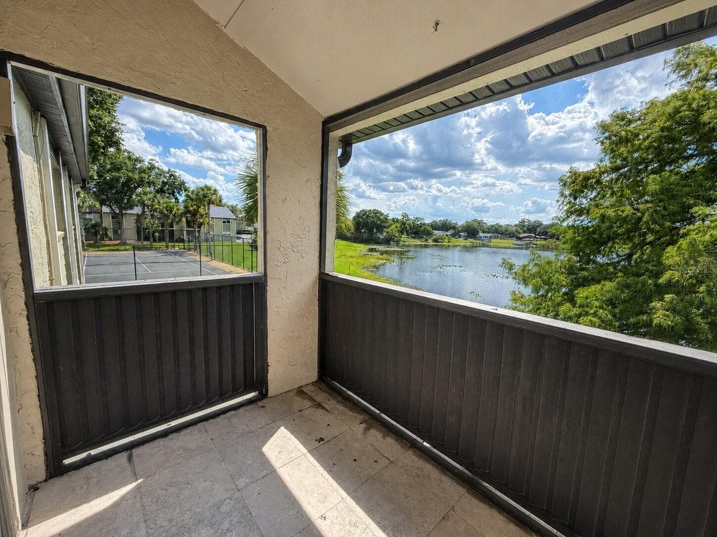 Lake View Balcony - 914 LAKE DESTINY RD #F, ALTAMONTE SPRINGS