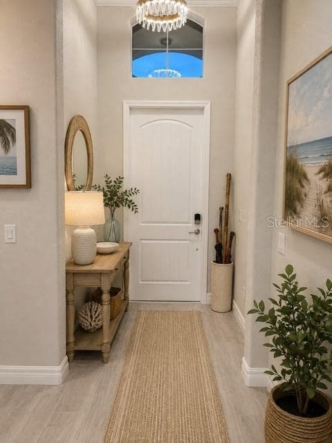 Virtual Staged Foyer - 11825 PERENNIAL PL, BRADENTON