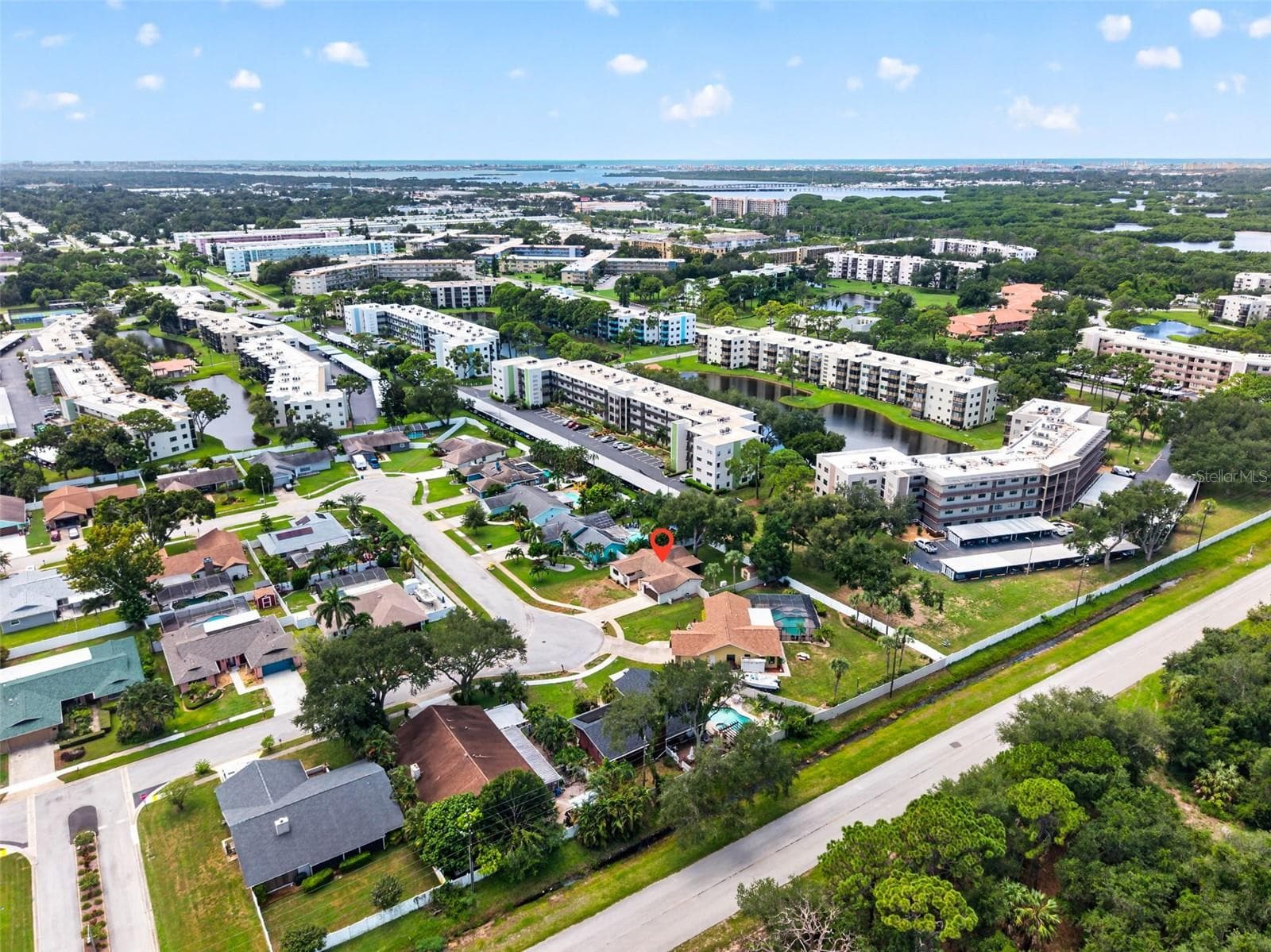 Aerial View - 6170 SUNDOWN DR, ST PETERSBURG