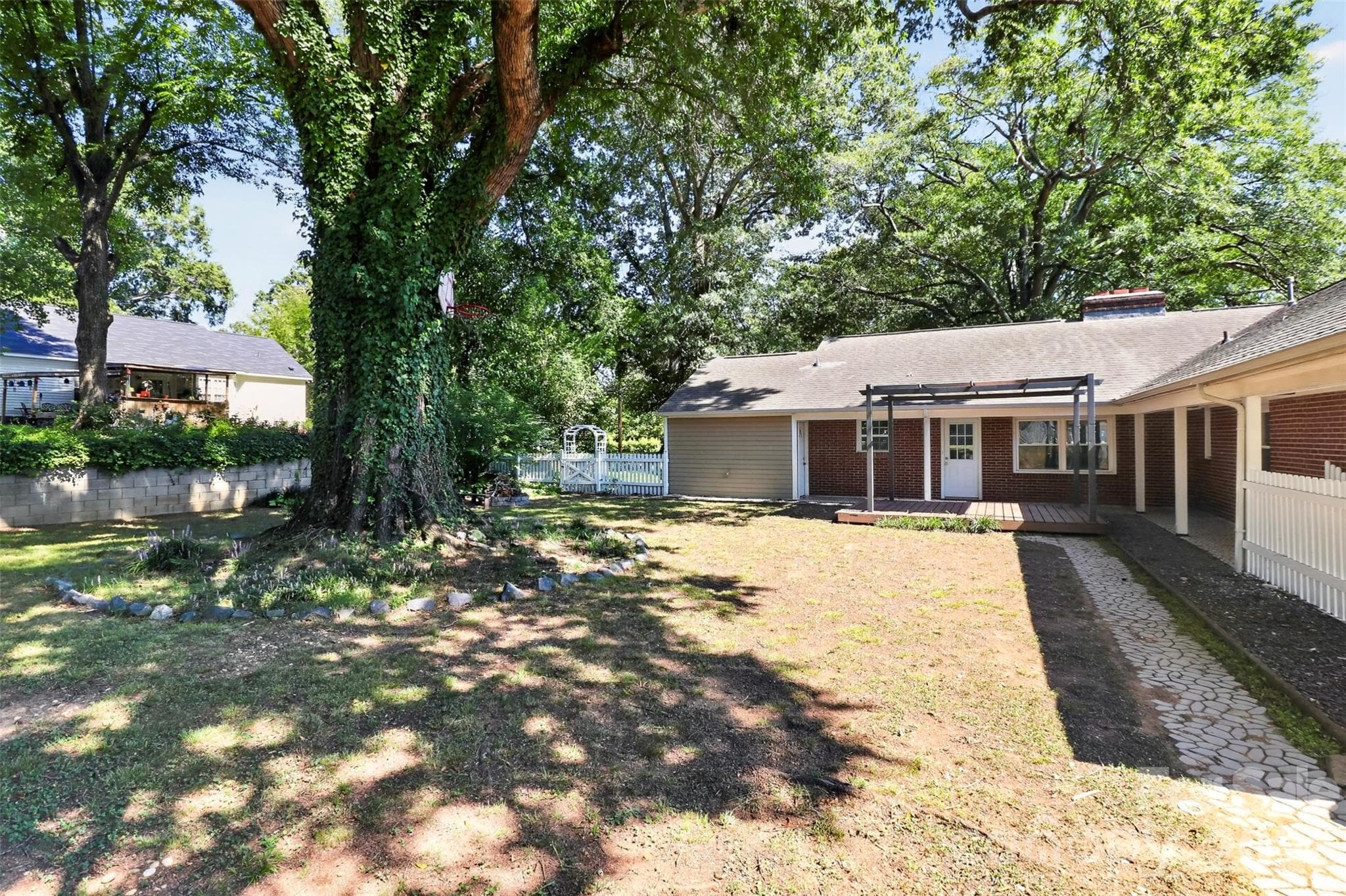 Backyard - 704 Lancaster Avenue, Monroe
