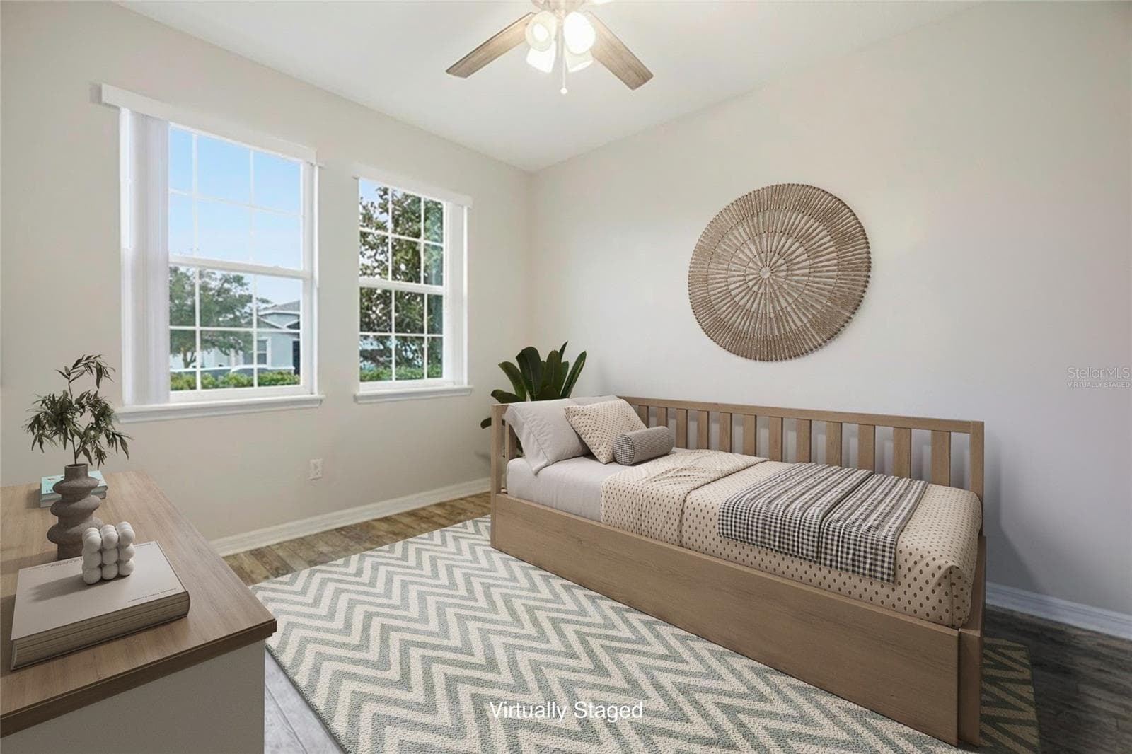 Virtually Staged Bedroom - 5626 SW 50TH CT, OCALA