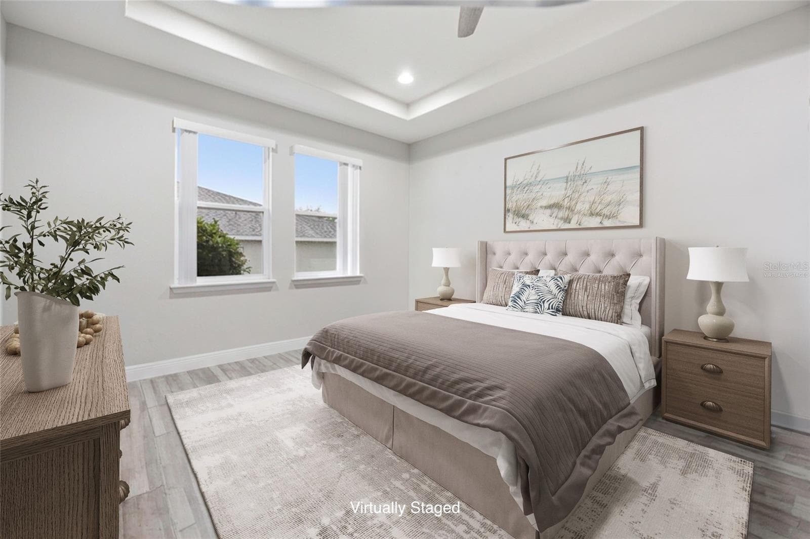 Virtually Staged Bedroom - 5626 SW 50TH CT, OCALA