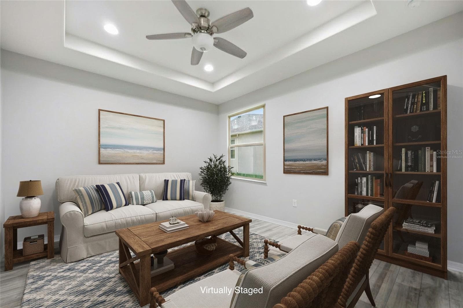 Virtually Staged Bonus Room adjoining to Bedroom. - 5626 SW 50TH CT, OCALA