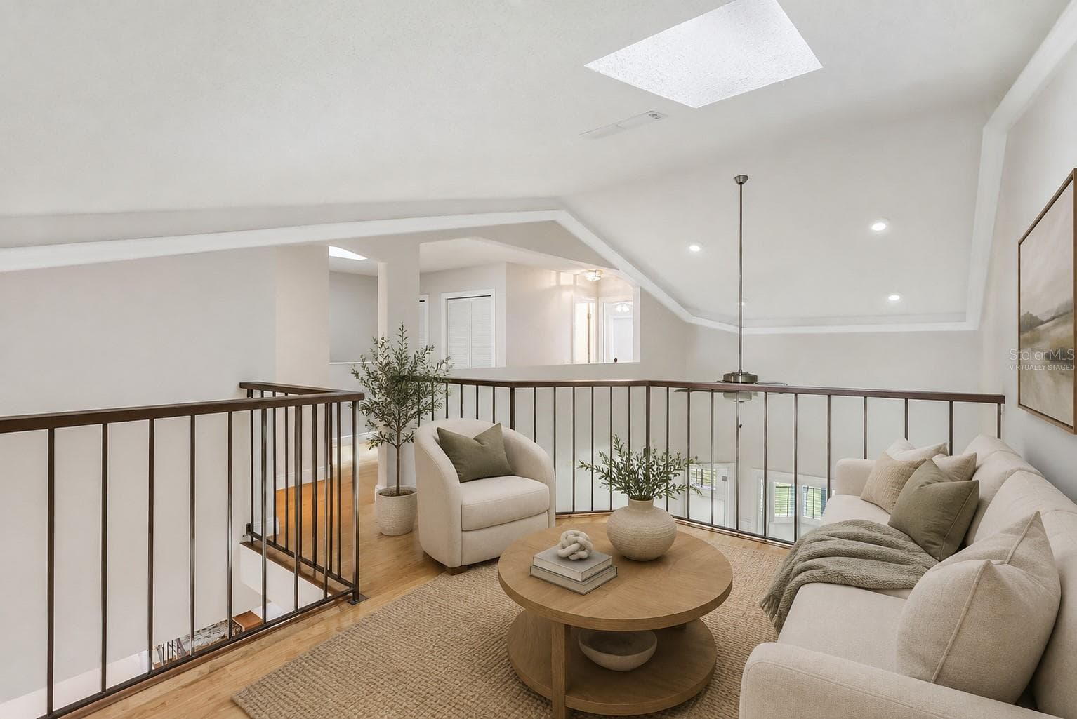 Virtually Staged upstairs loft. - 605 CHESTNUT OAK CIR #107, ALTAMONTE SPRINGS