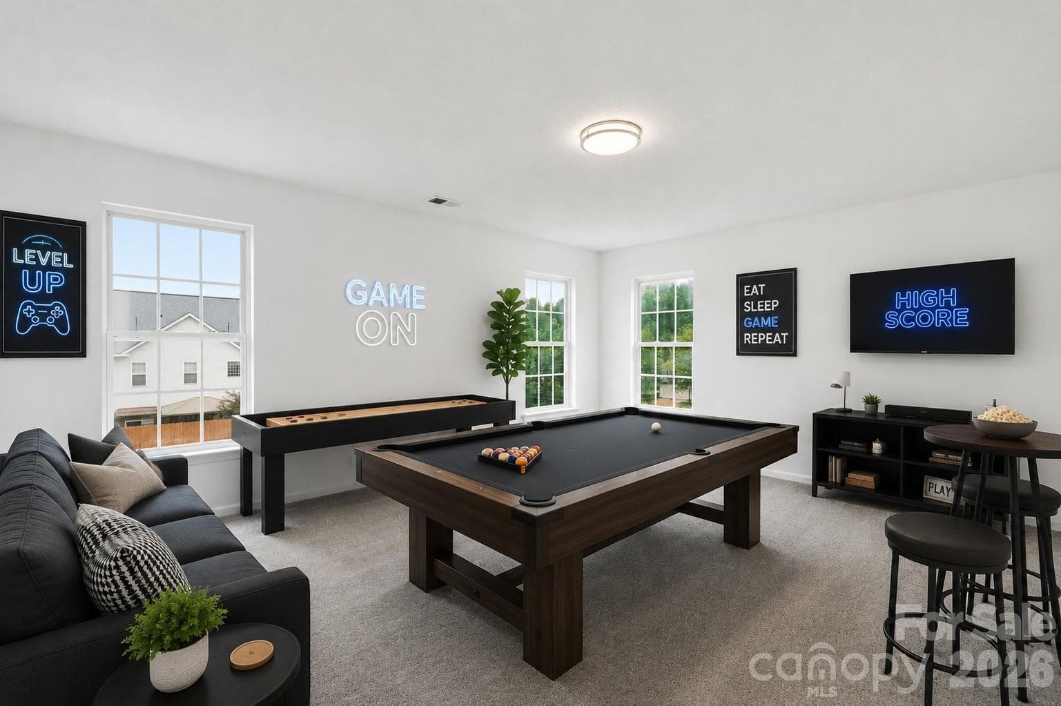 Bonus Room Virtually Staged - 9534 Bradstreet Commons Way, Charlotte