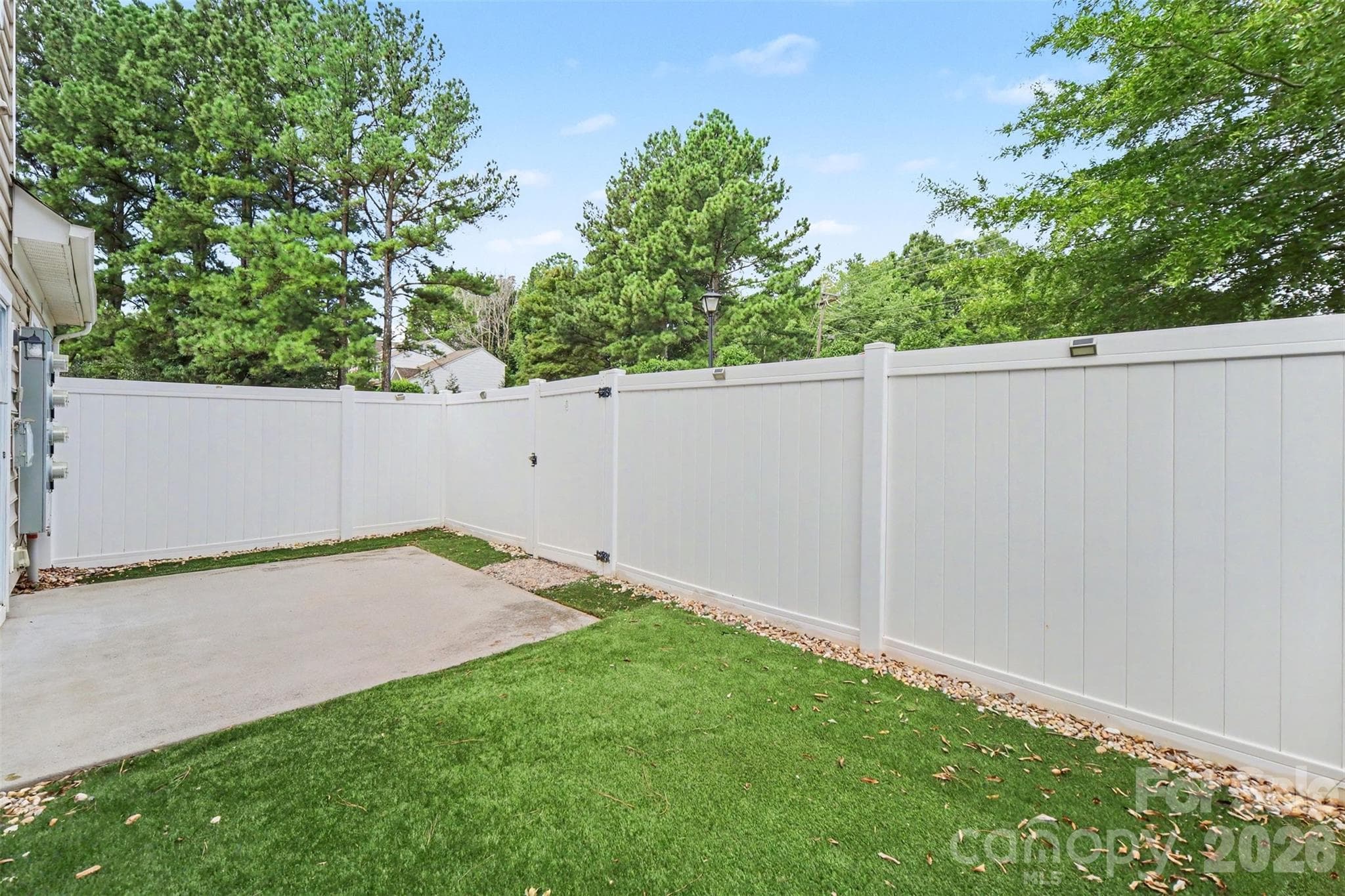 Backyard and patio - 15109 Jade Street, Charlotte
