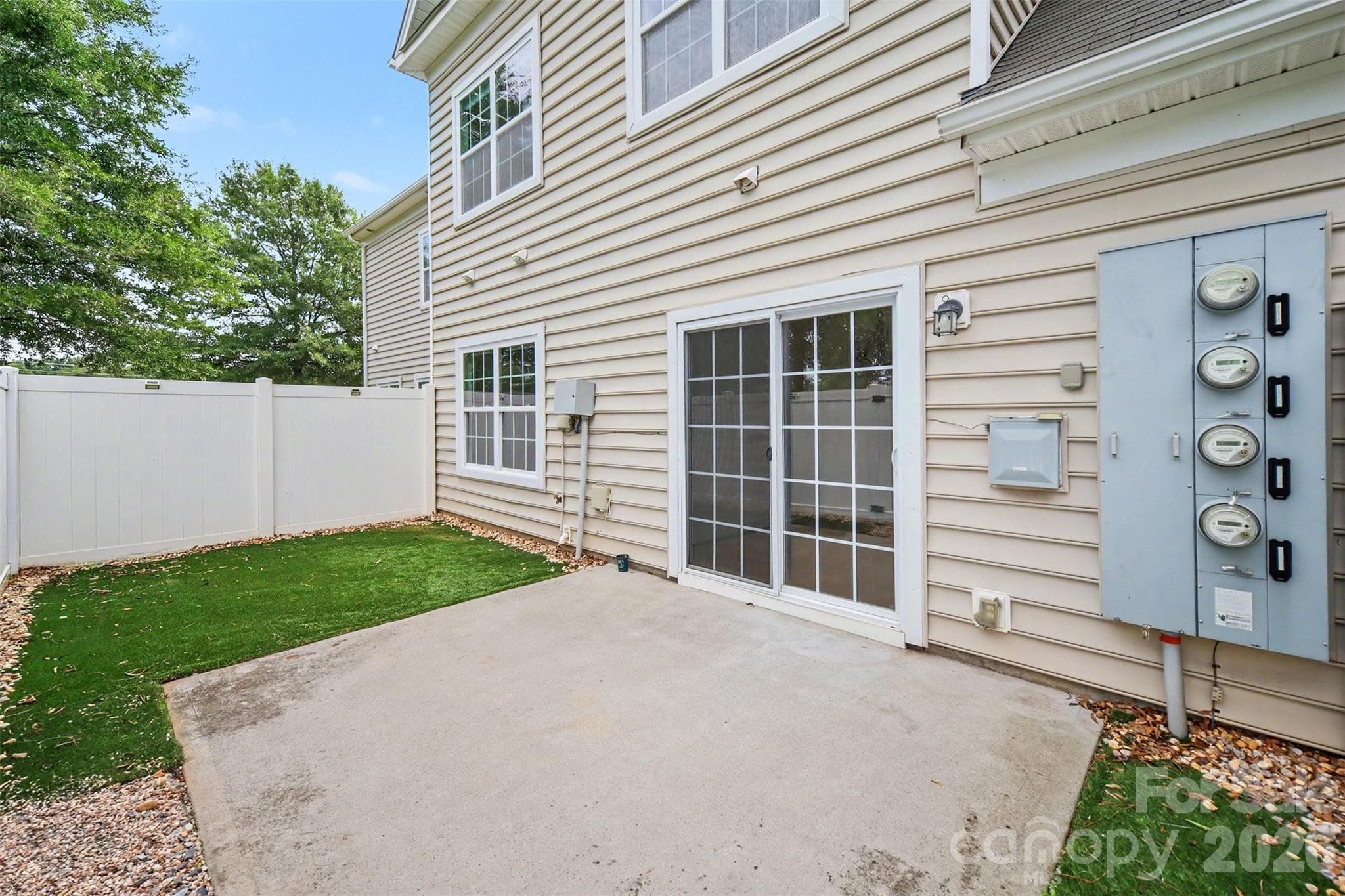 Backyard and patio - 15109 Jade Street, Charlotte