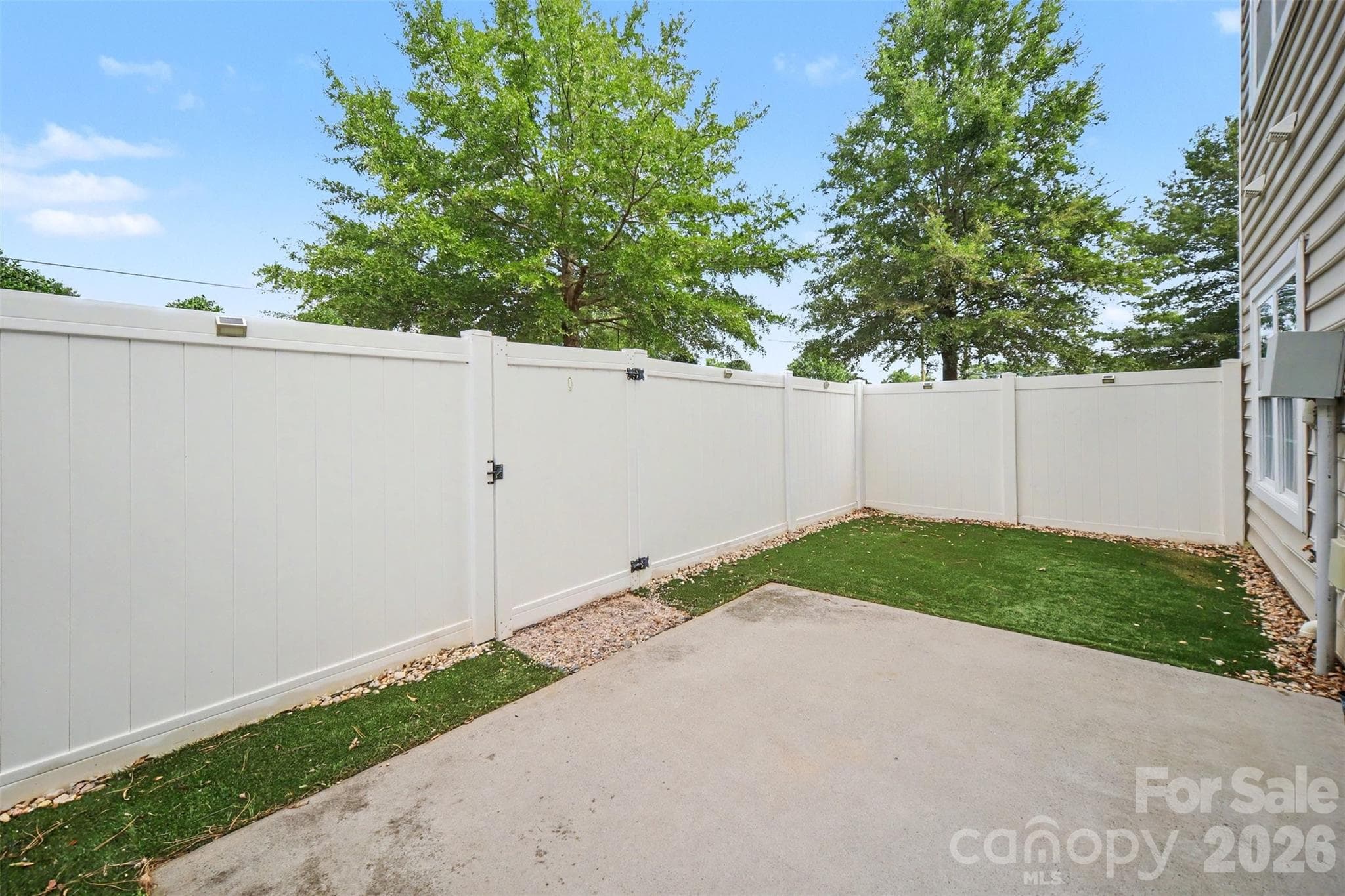 Back patio - 15109 Jade Street, Charlotte