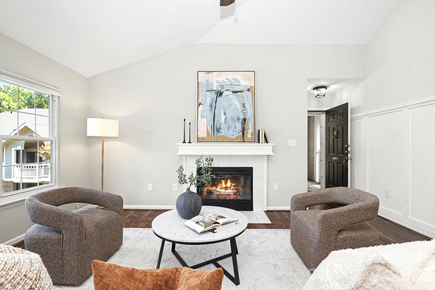 Gas Fireplace - 5009 Sharon Road, Charlotte