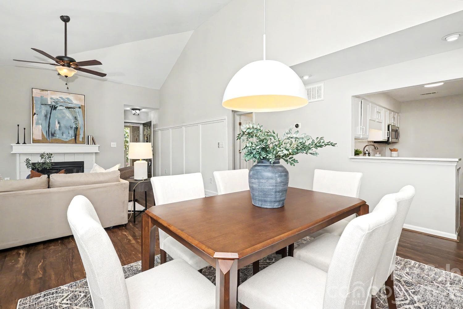 Dining Open to Kitchen - 5009 Sharon Road, Charlotte