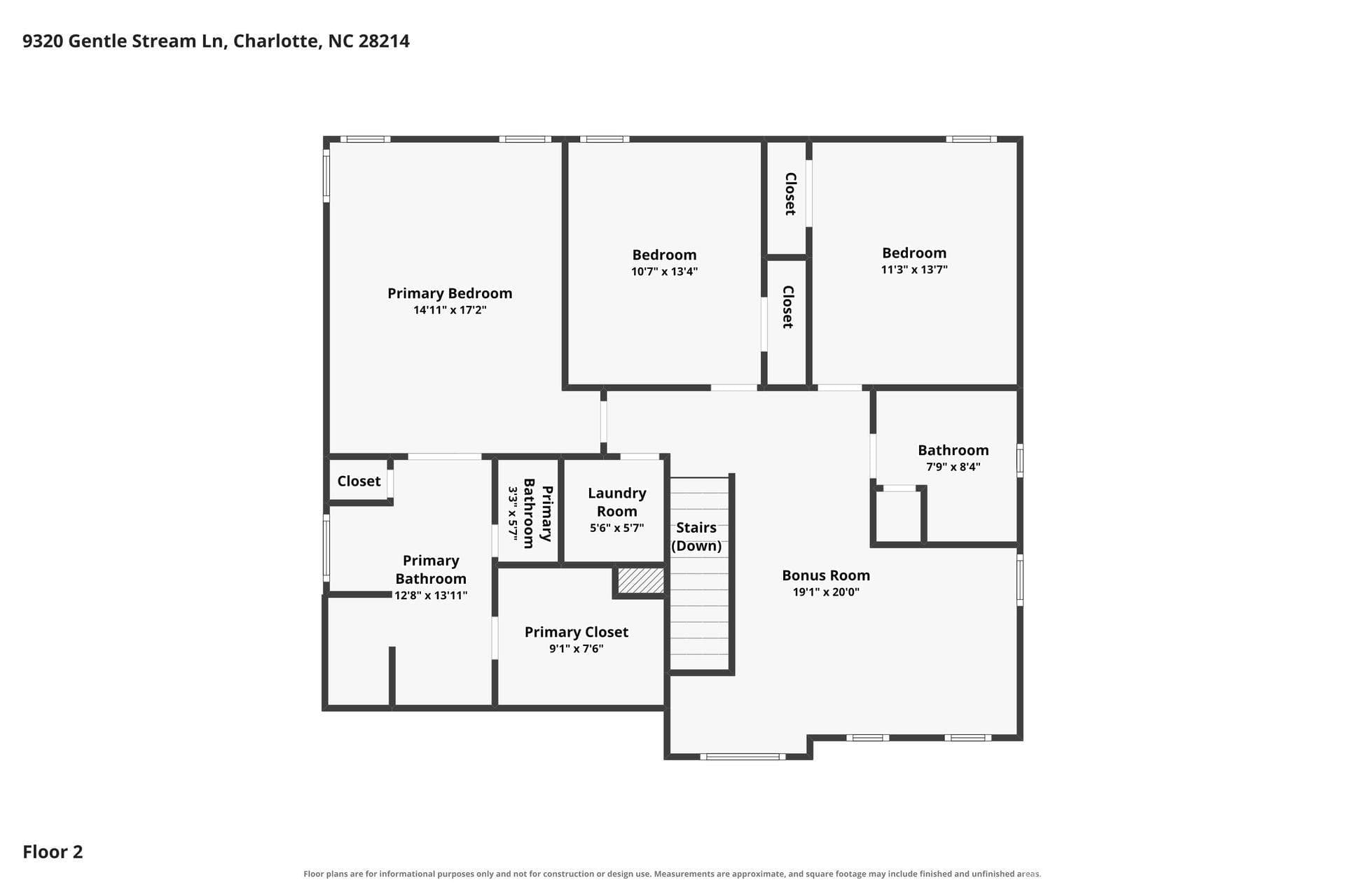 Single Family Residence at 9320 Gentle Stream Lane, Charlotte, photo 21 of 21