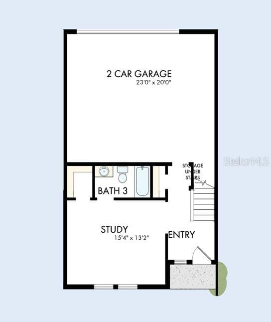 Floor Plan First Floor - 1678 SPRINGWELL LN, SARASOTA
