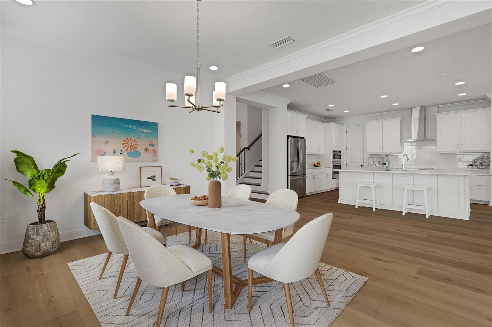 Potential bar area, seating area, dining area - 1669 LUGANO CIR, NOKOMIS