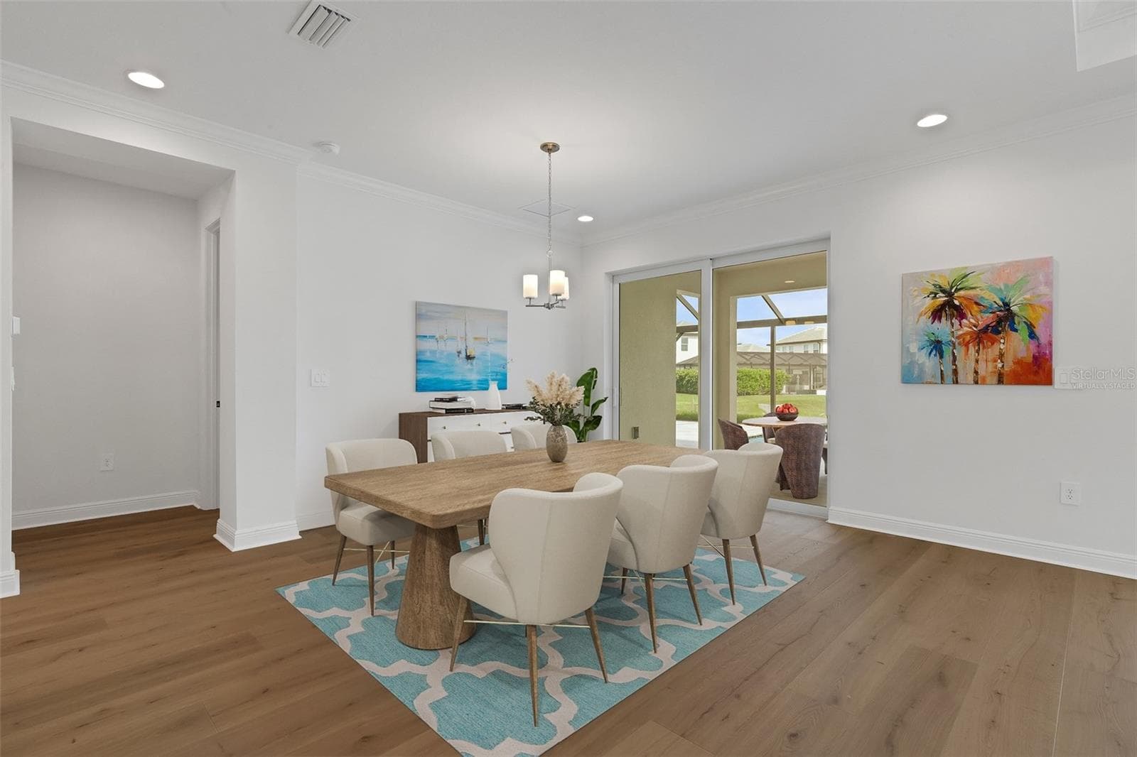 Potential bar area, seating area, dining area - 1669 LUGANO CIR, NOKOMIS