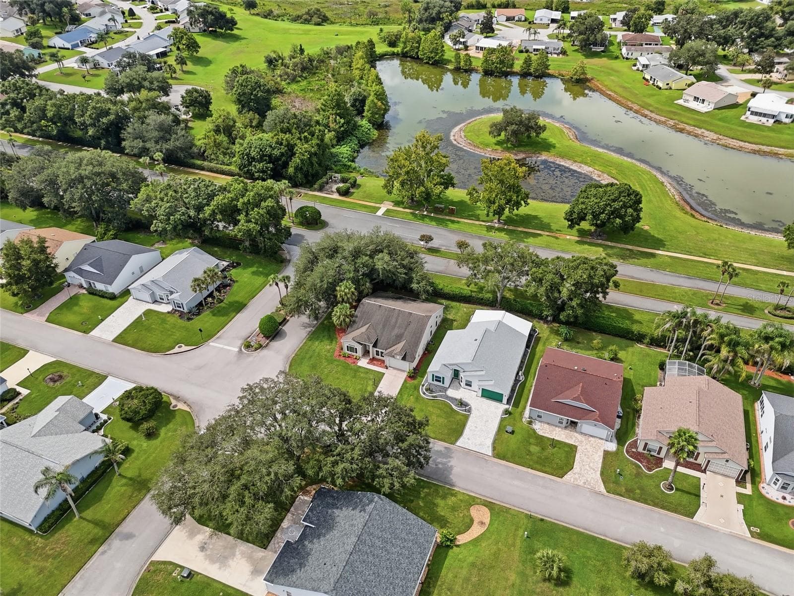 Aerial View of the Property - 5350 ASTOR ST, LEESBURG