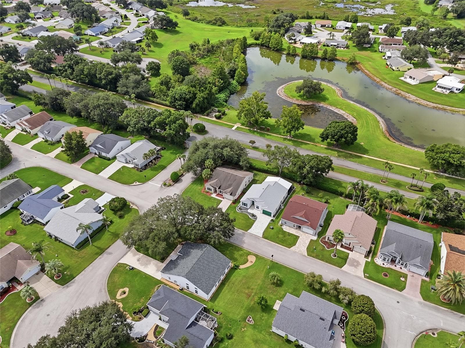 Aerial View of the Neighborhood - 5350 ASTOR ST, LEESBURG