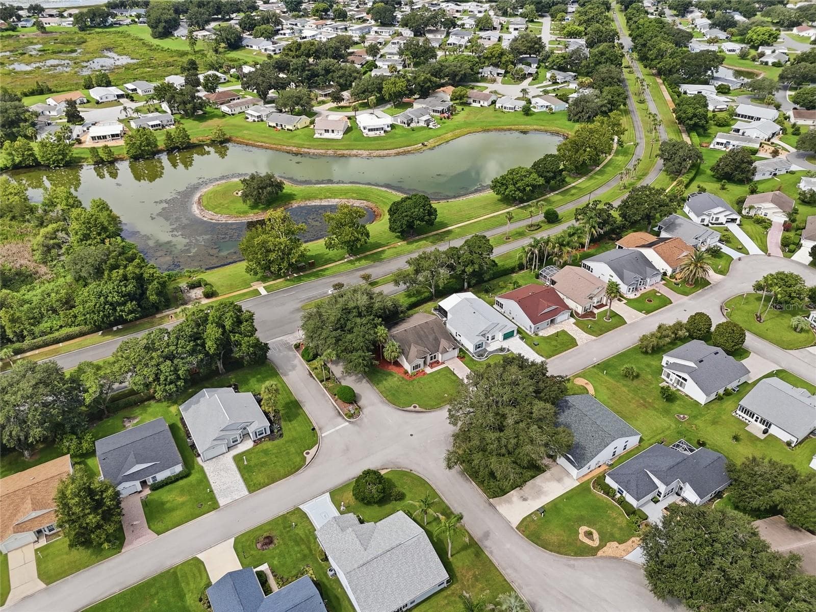 Aerial View of the Neighborhood - 5350 ASTOR ST, LEESBURG
