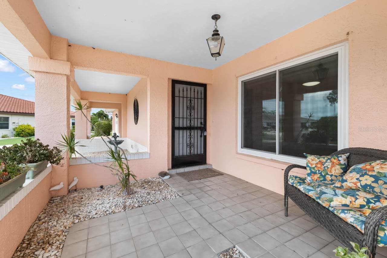 Front Porch - 1001 ARDMORE WAY, SUN CITY CENTER