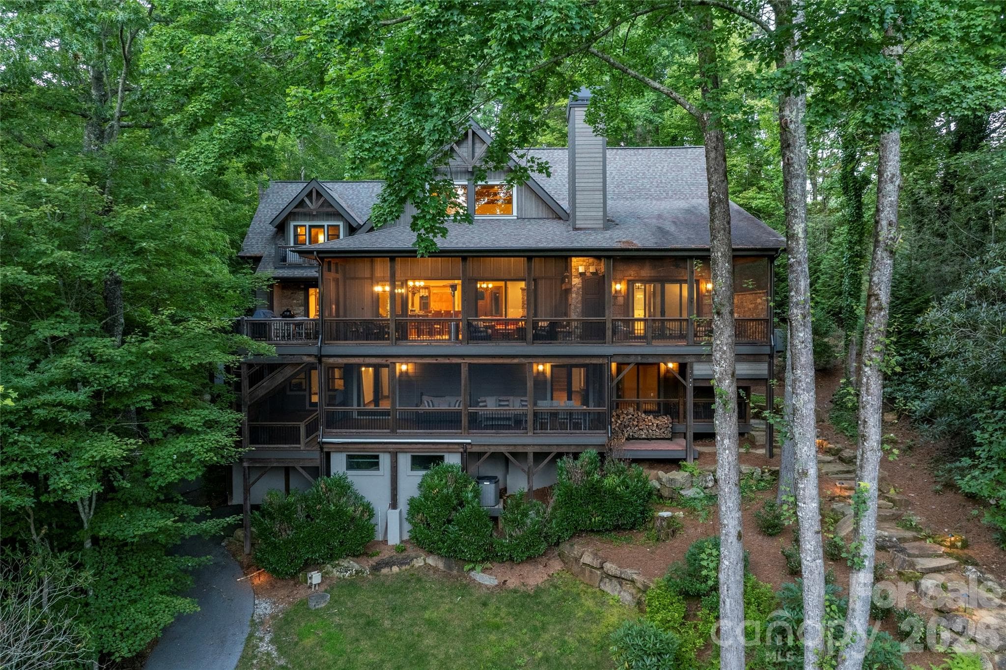 Single Family Residence at 64 Bee Tree Way, Lake Toxaway, photo 2 of 54