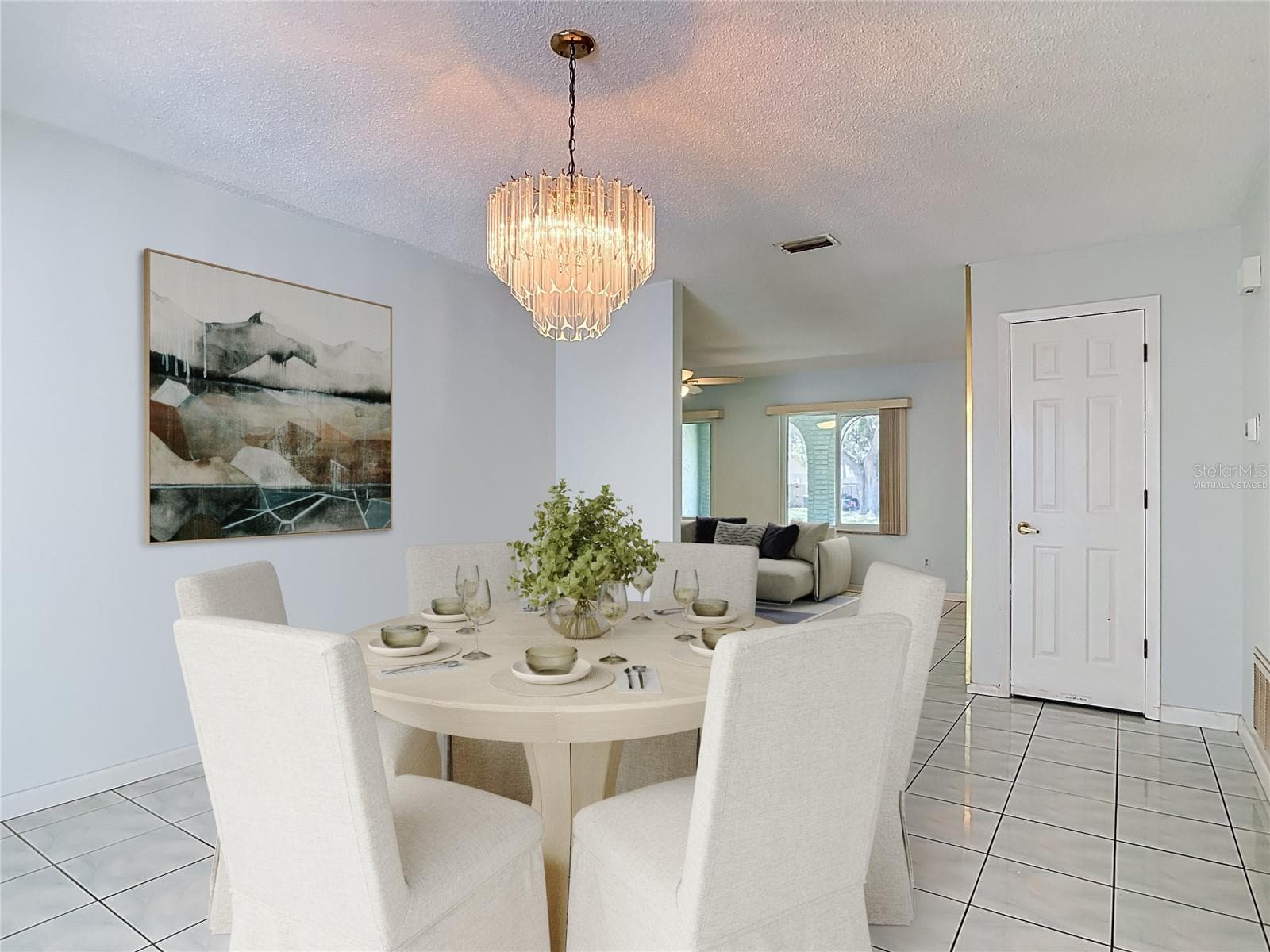virtually staged dining room - 1237 JEFFERY DR, PORT ORANGE