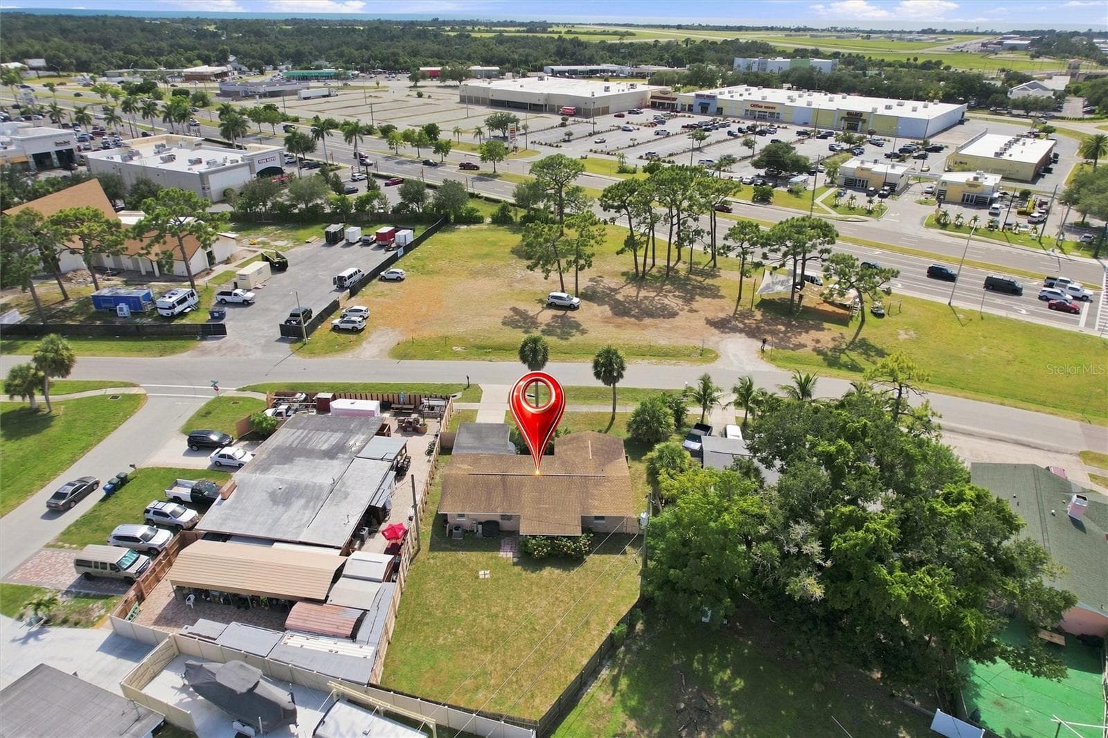Aerial - 1509 BANYAN DR, VENICE