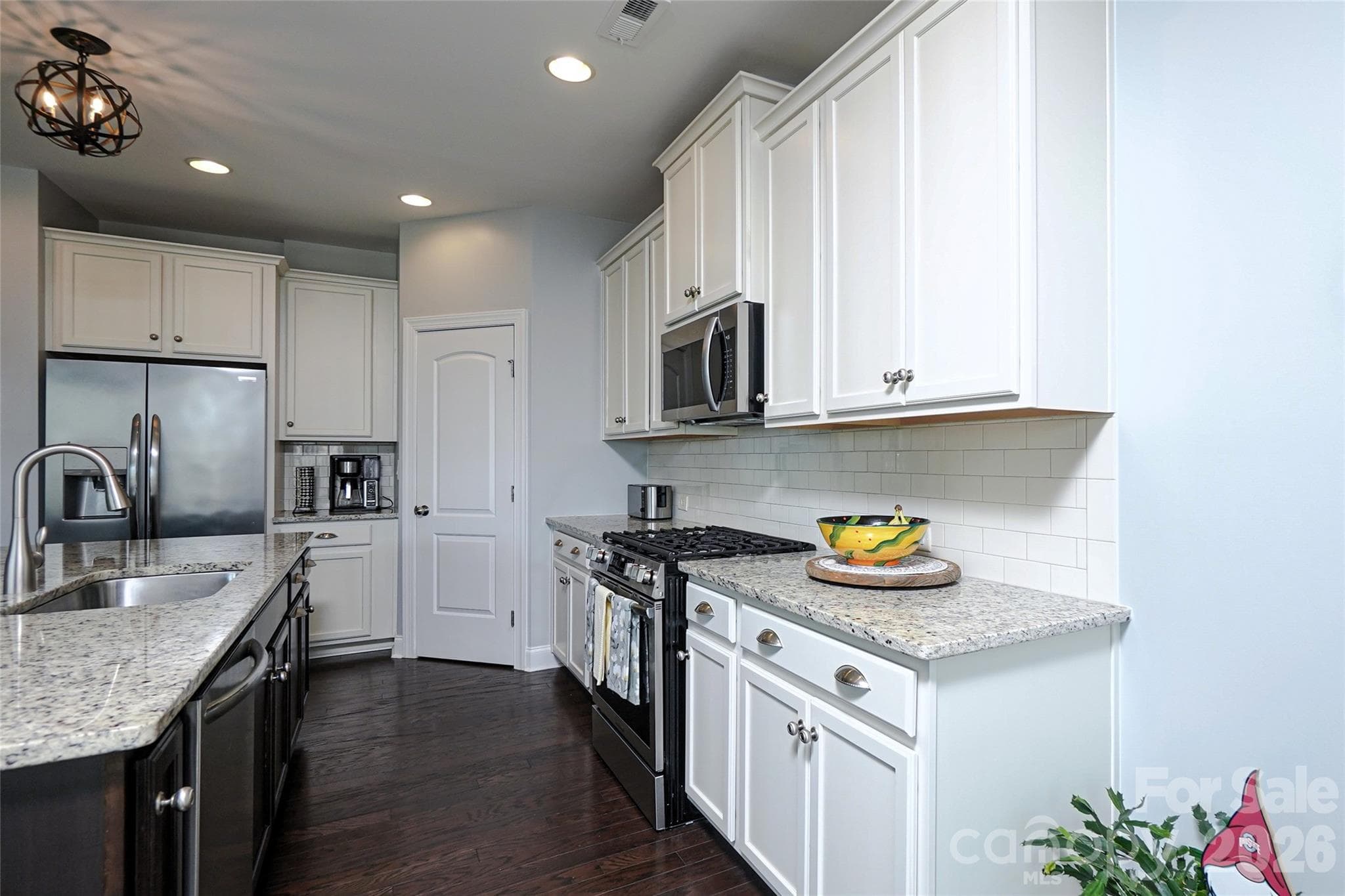 Kitchen w Stainless Steel Appliances - 1300 Thessallian Lane, Indian Trail