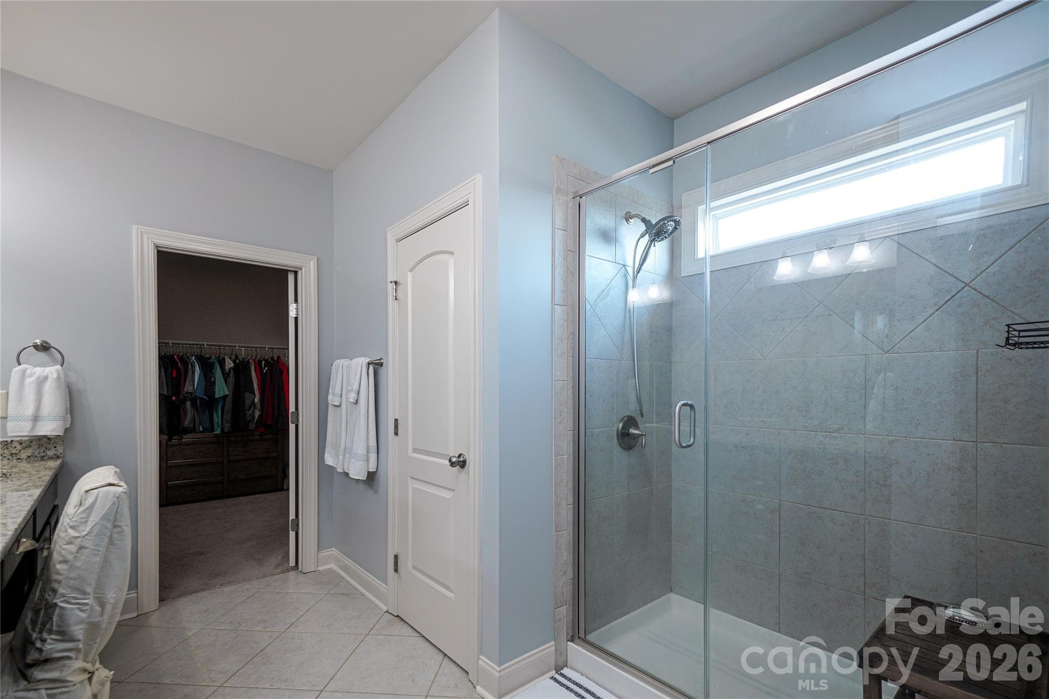 Primary Bath Shower - 1300 Thessallian Lane, Indian Trail