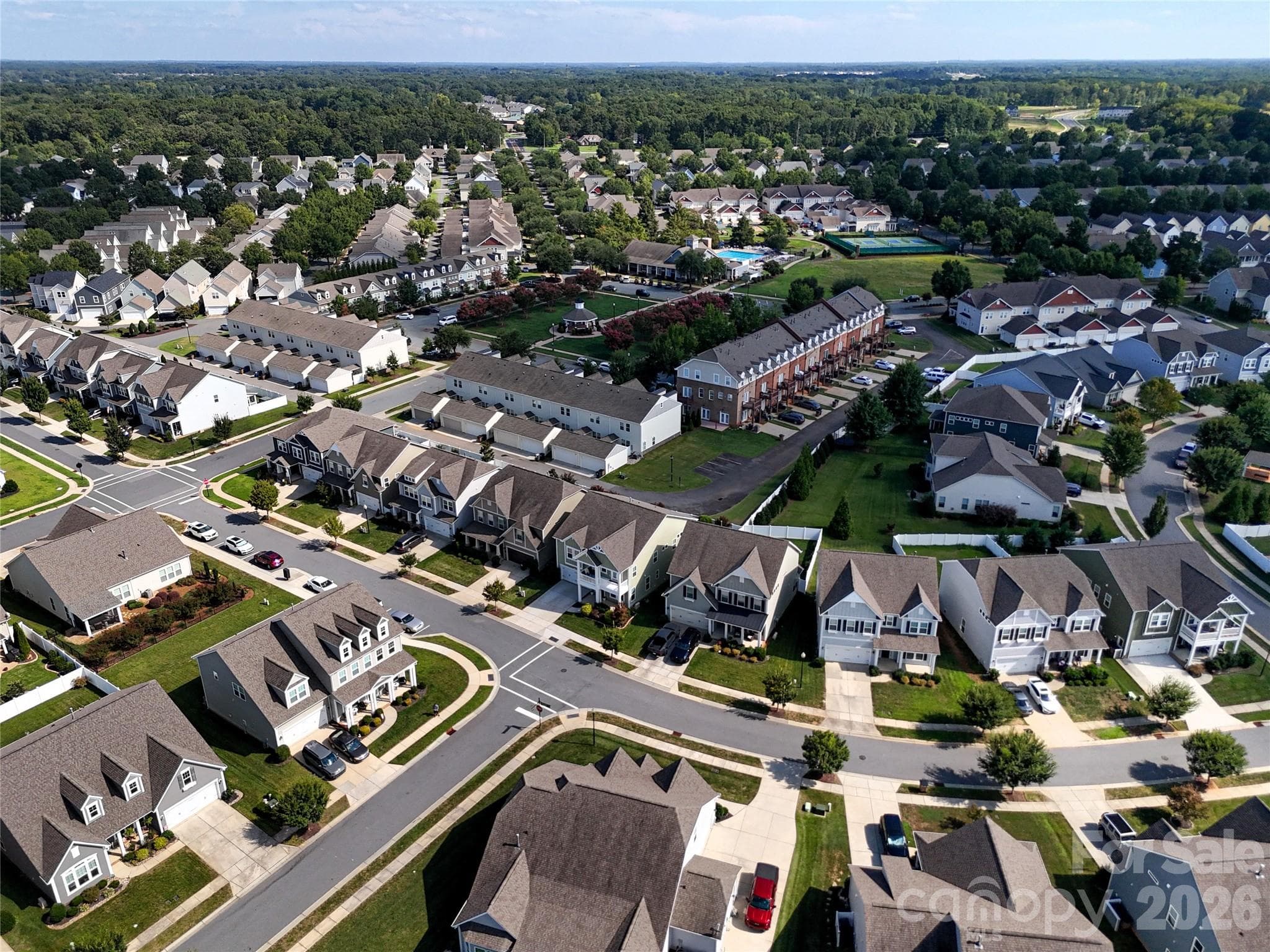 Aerial View - 1300 Thessallian Lane, Indian Trail