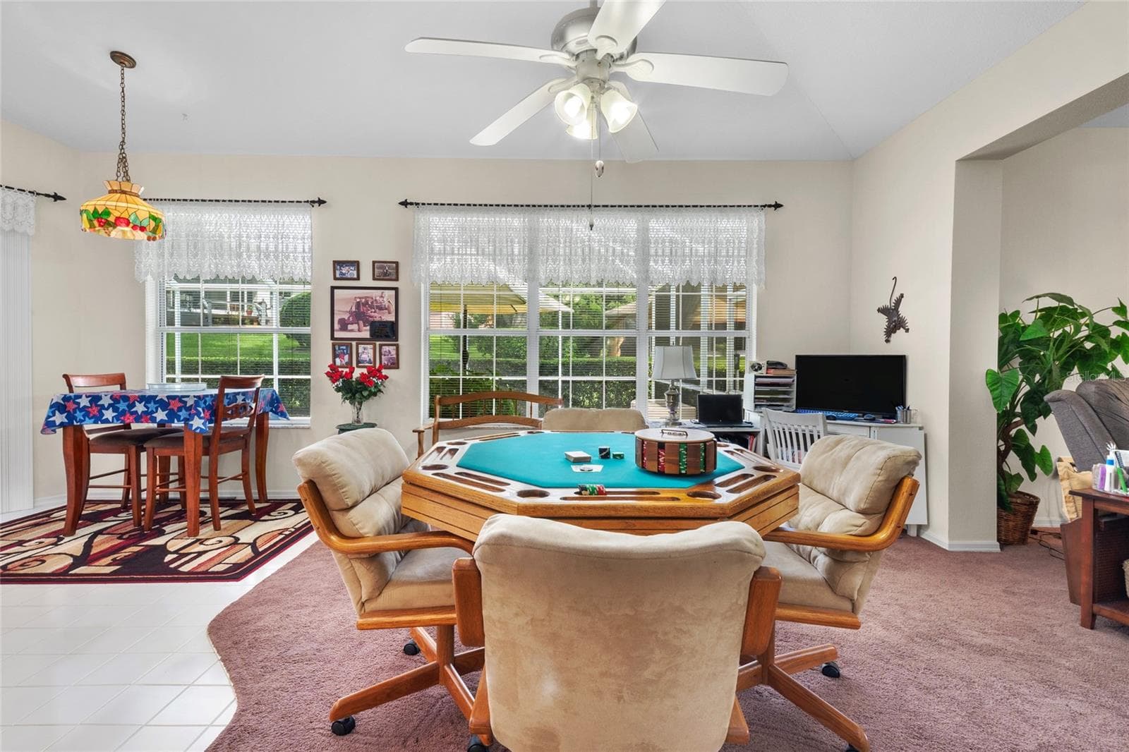 Dining Room/Game Room - 365 W BARCLAY CT, BEVERLY HILLS