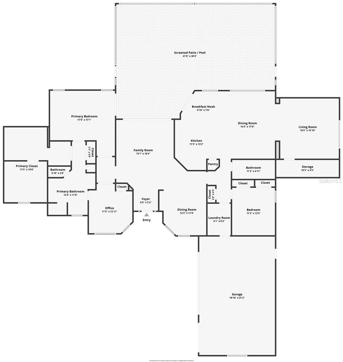 Floor Plan - 365 W BARCLAY CT, BEVERLY HILLS