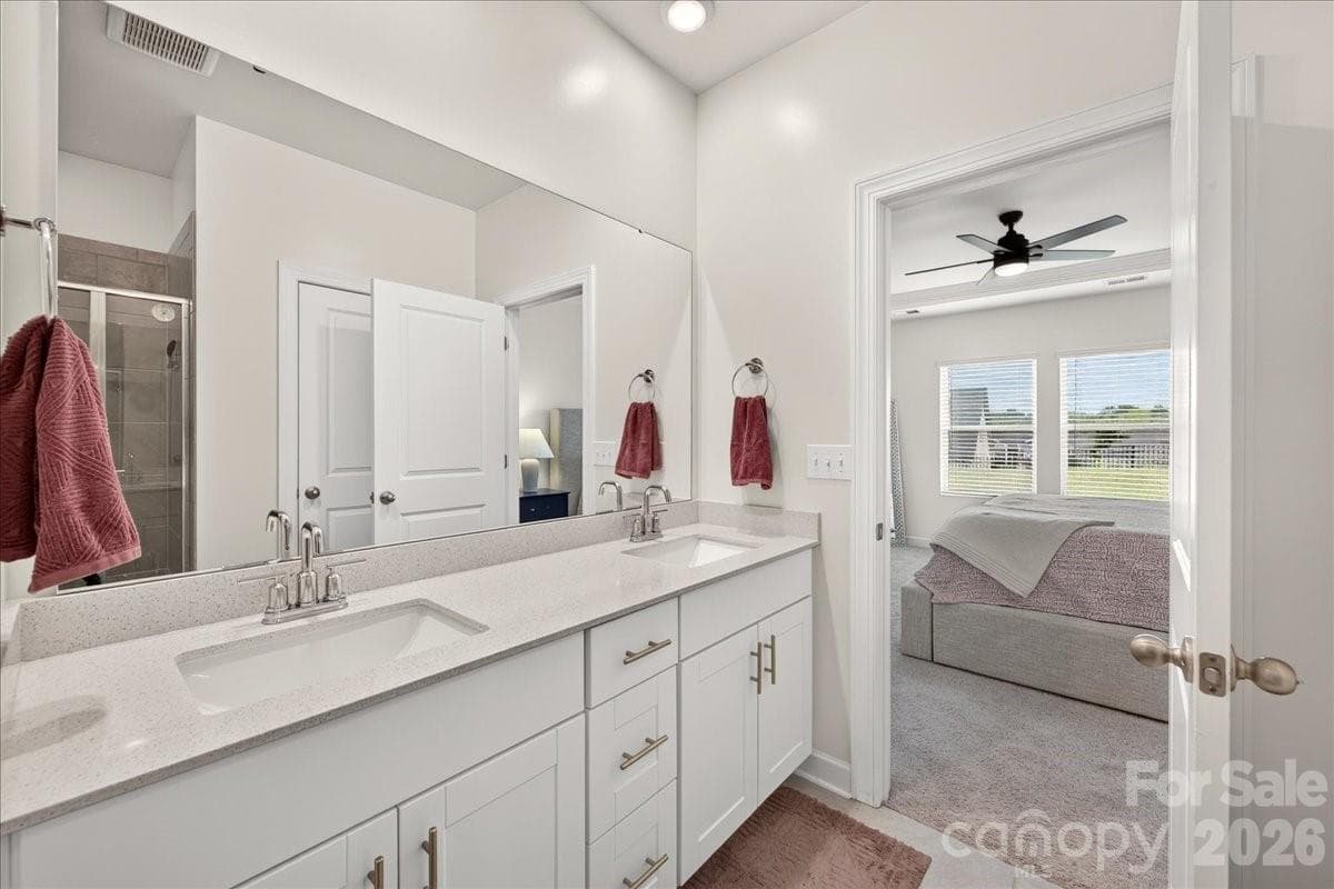Primary Bathroom - 4420 Bright Road, Charlotte