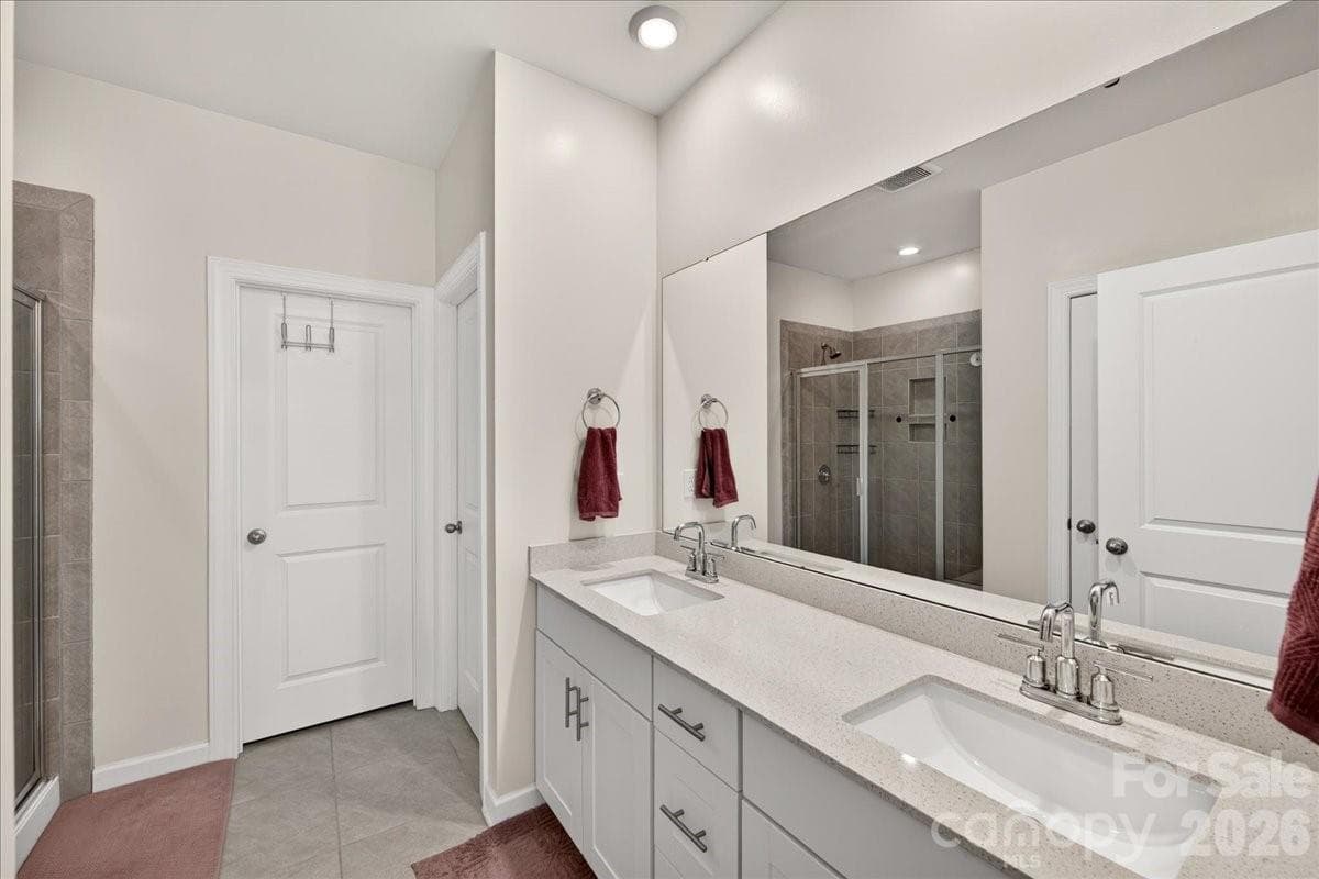 Primary Bathroom - 4420 Bright Road, Charlotte