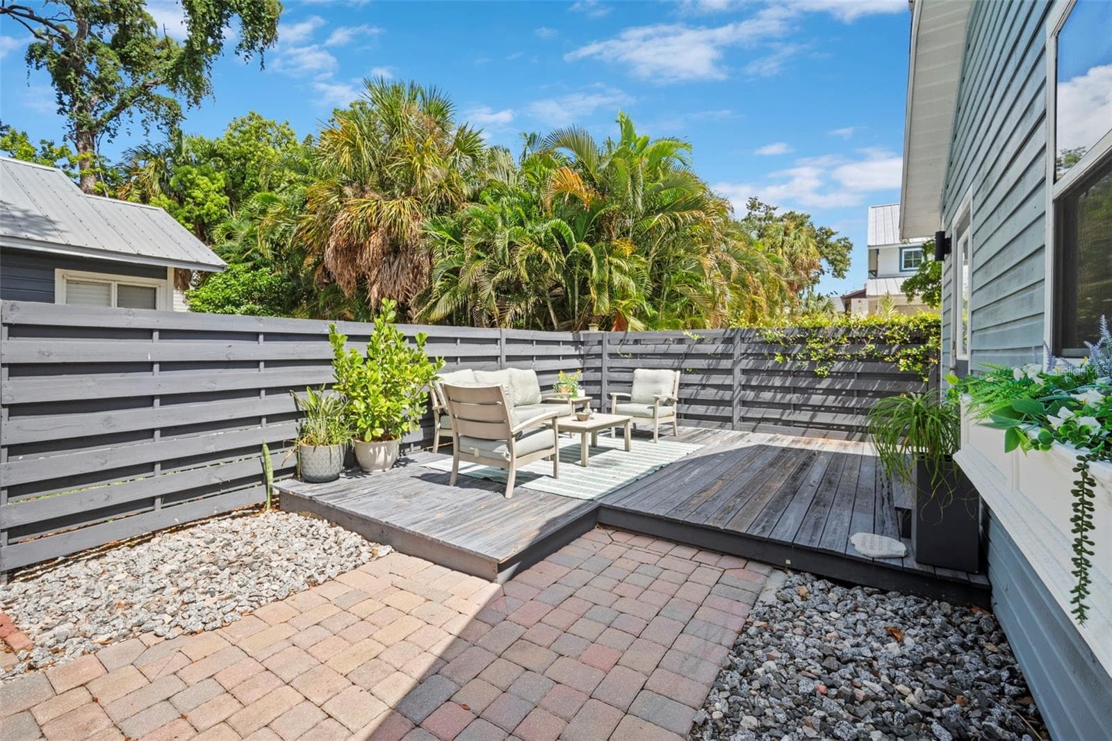 Backyard Deck - 1841 LAUREL ST, SARASOTA
