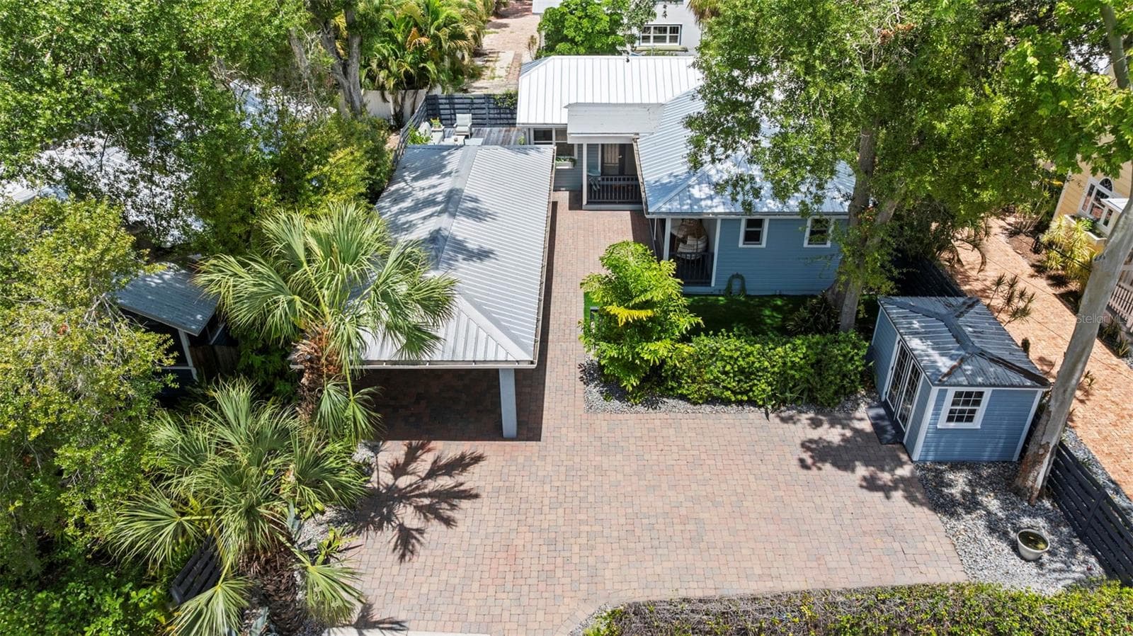 Aerial - 1841 LAUREL ST, SARASOTA
