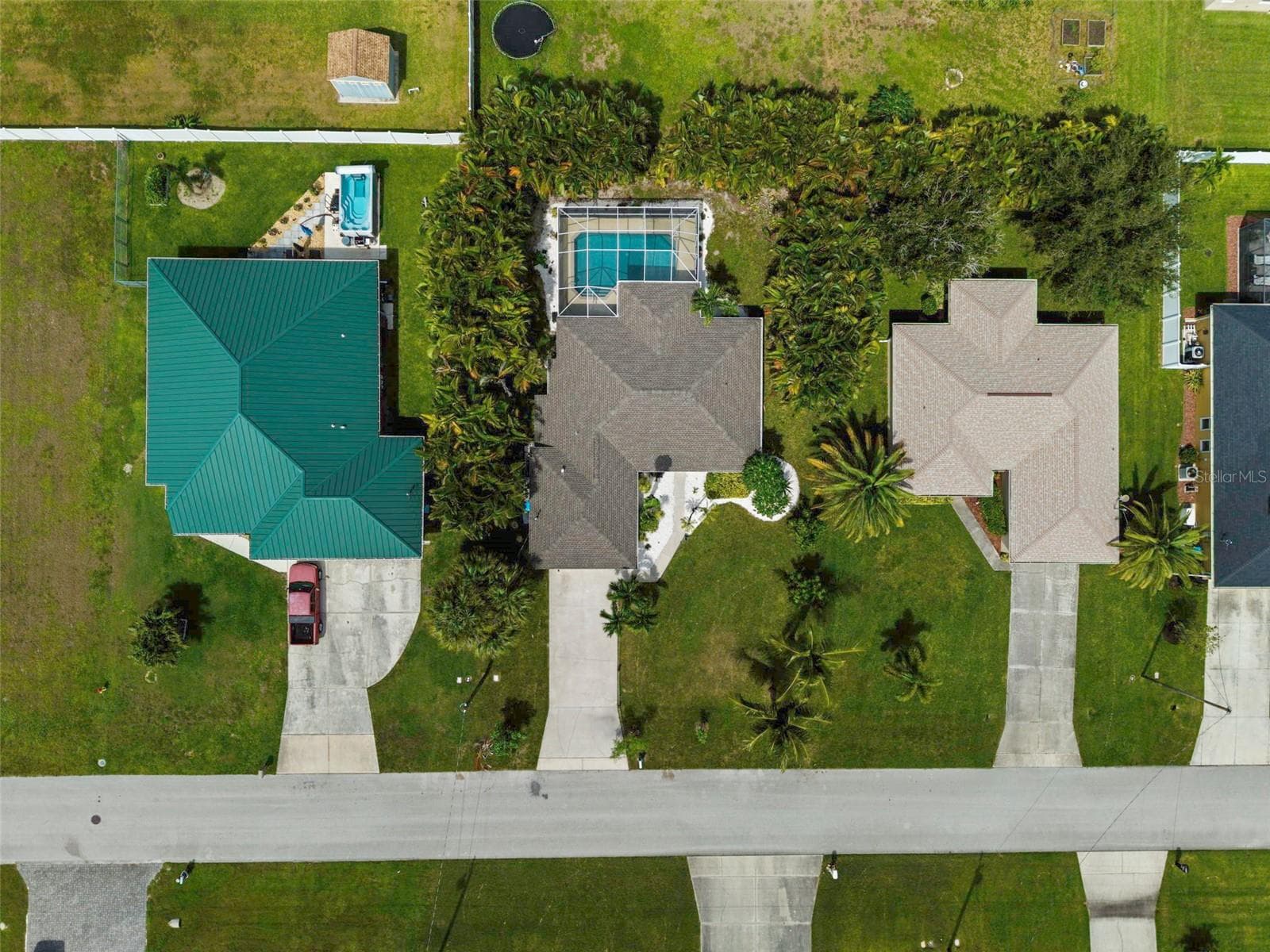 Straight down view - 3112 SW 16TH PL, CAPE CORAL